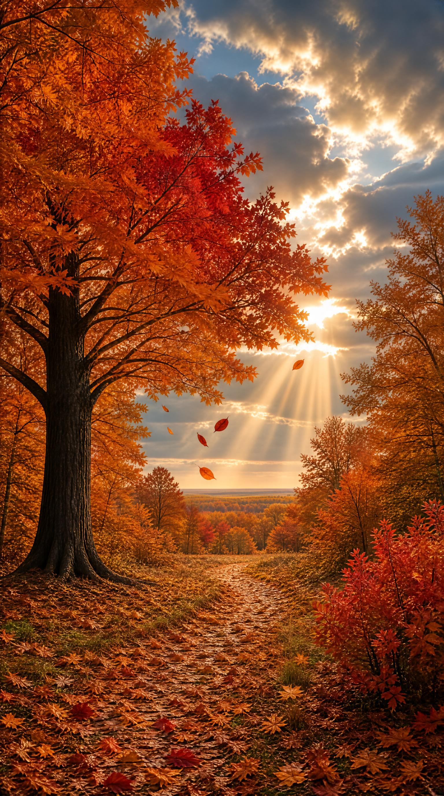 Autumn Forest Path