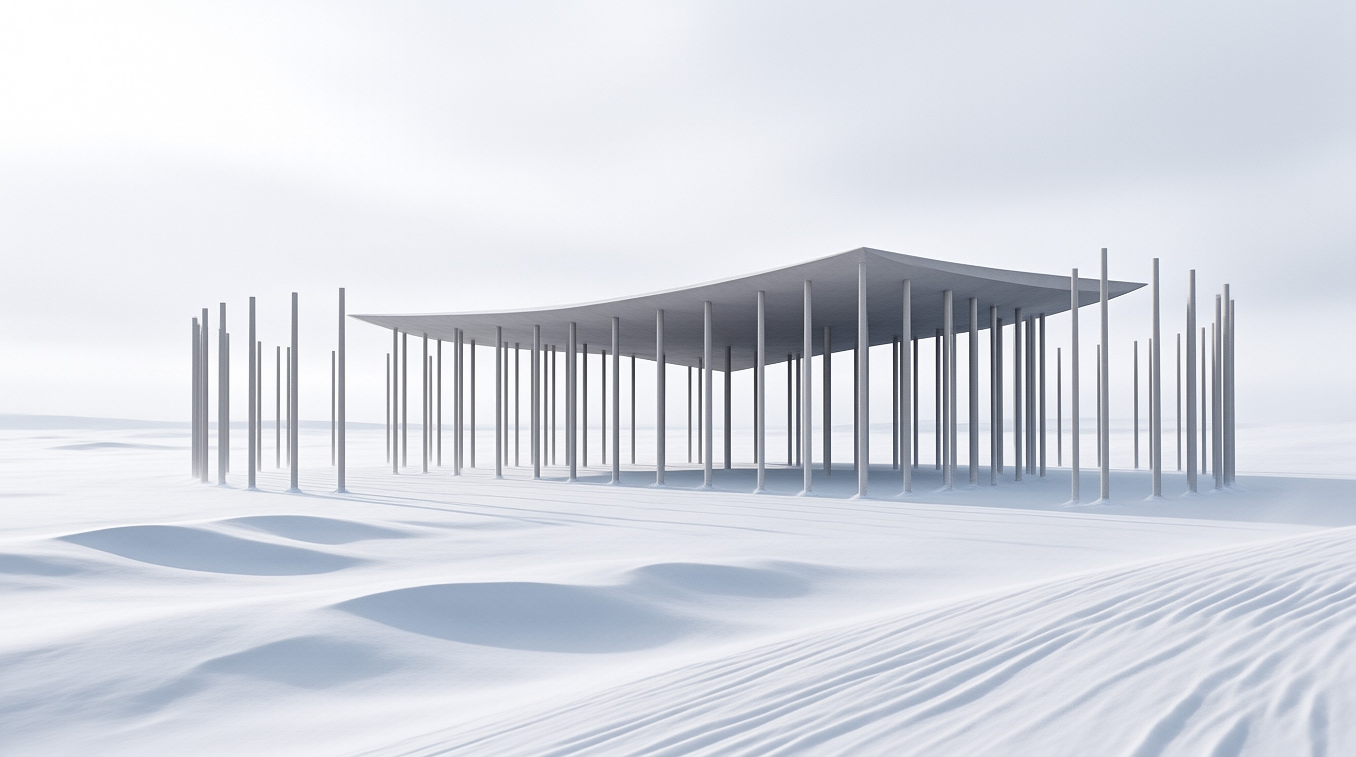 Futuristic Desert Pavilion