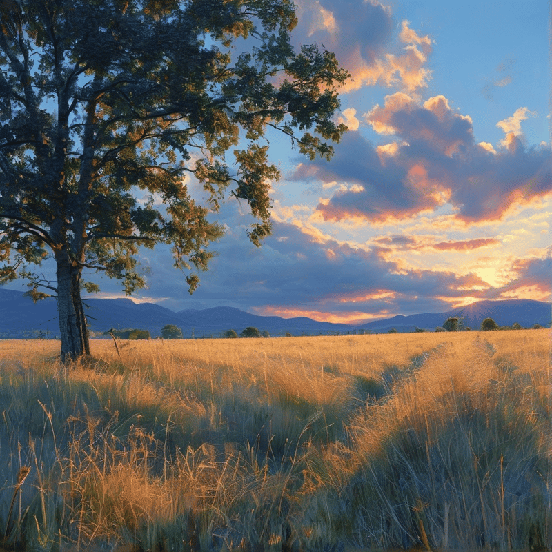 Golden Hour Landscape