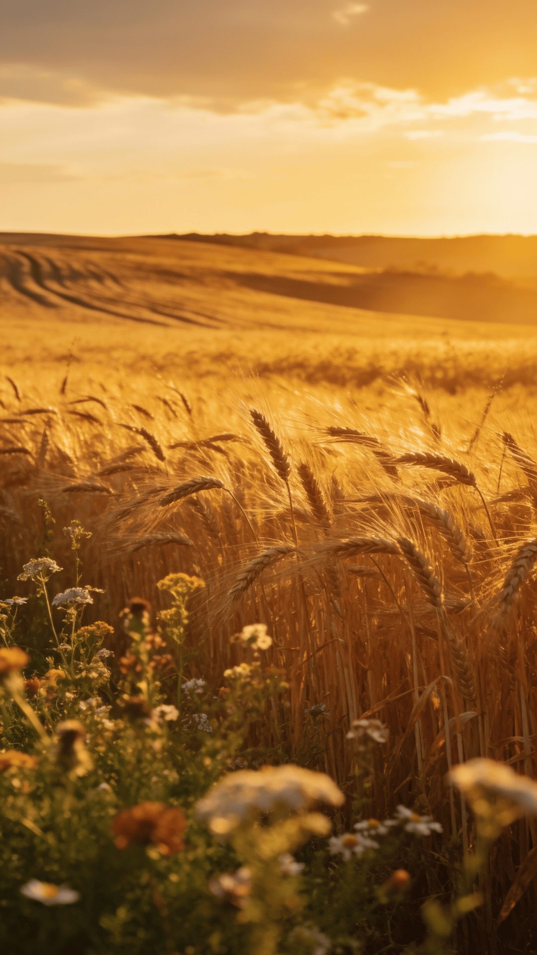 Peaceful Rural Summer Landscape