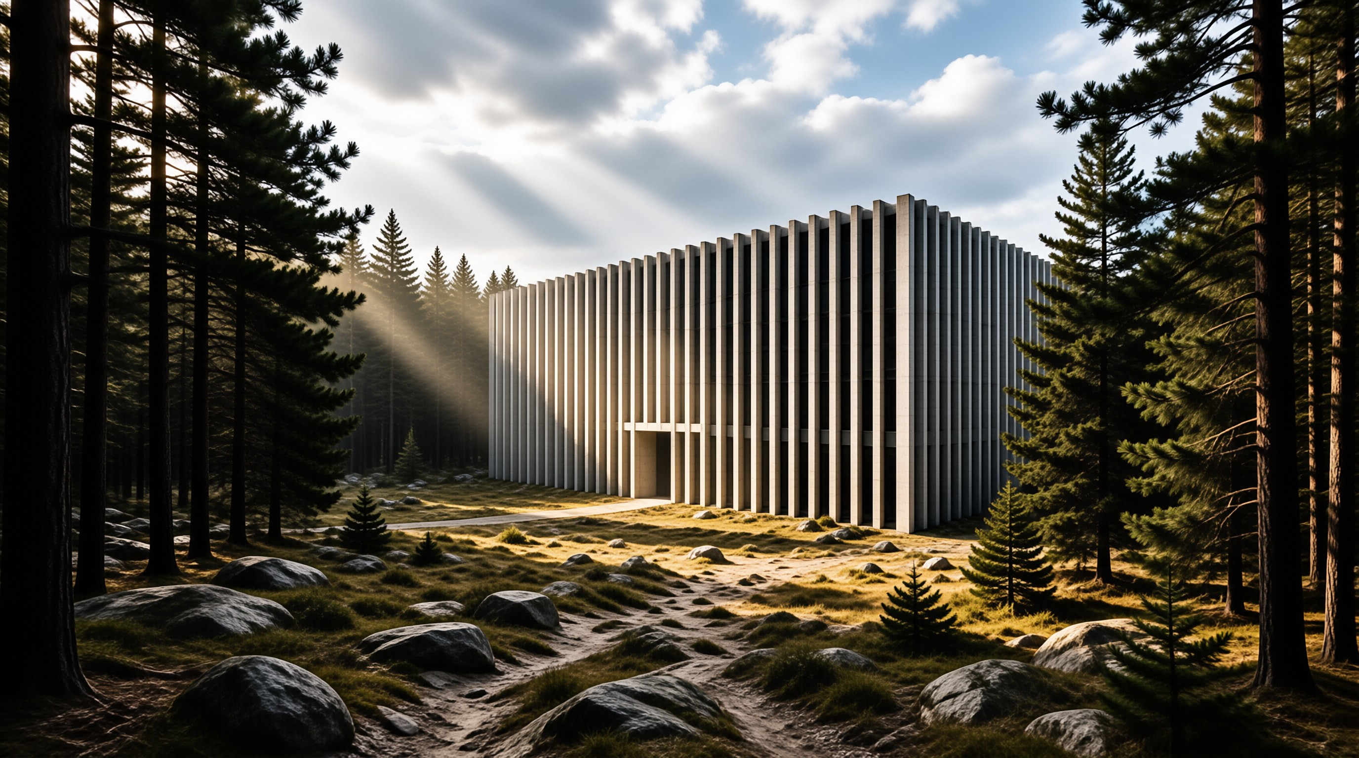 Modern Forest Building