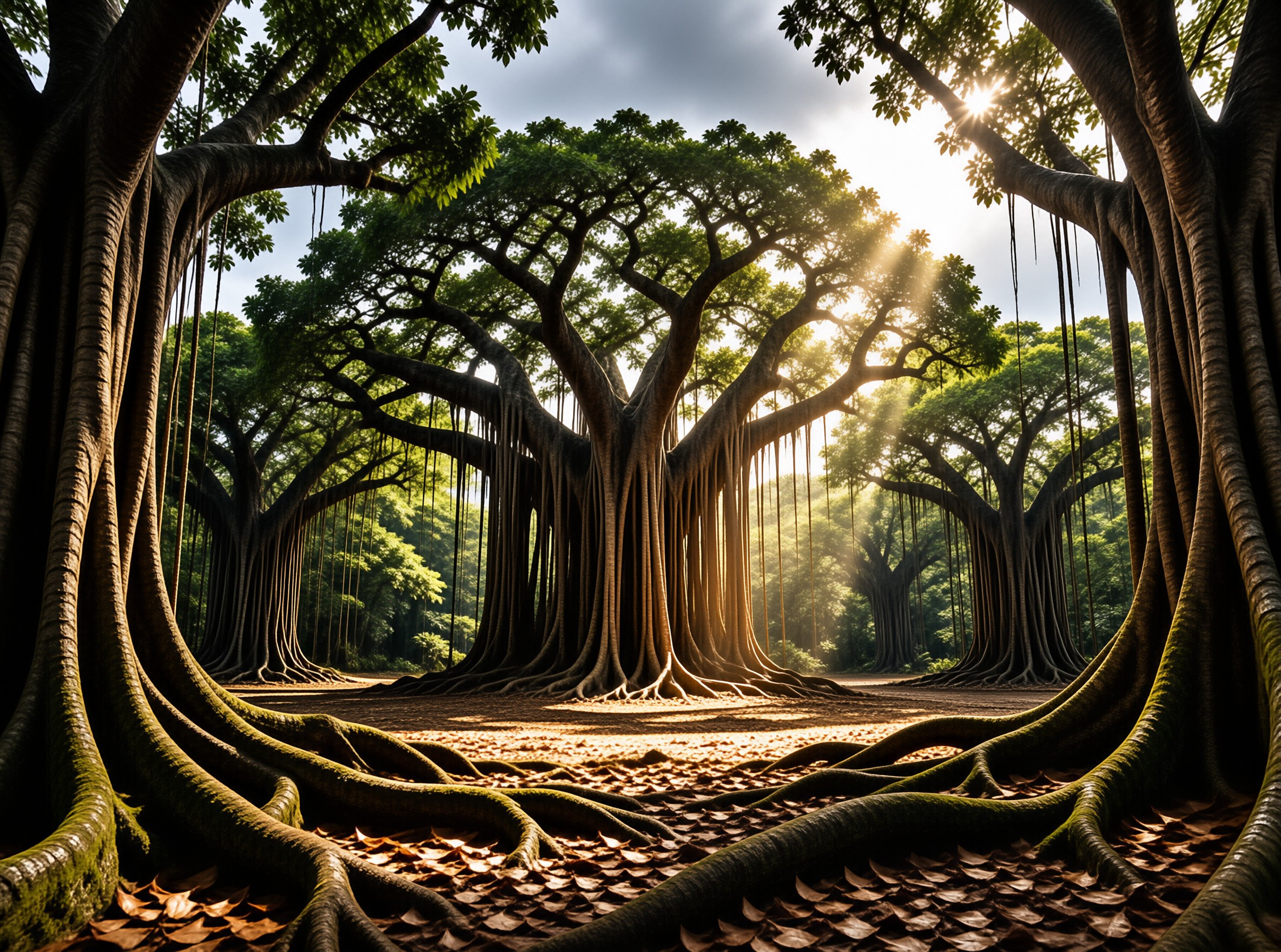 Majestic Forest Roots