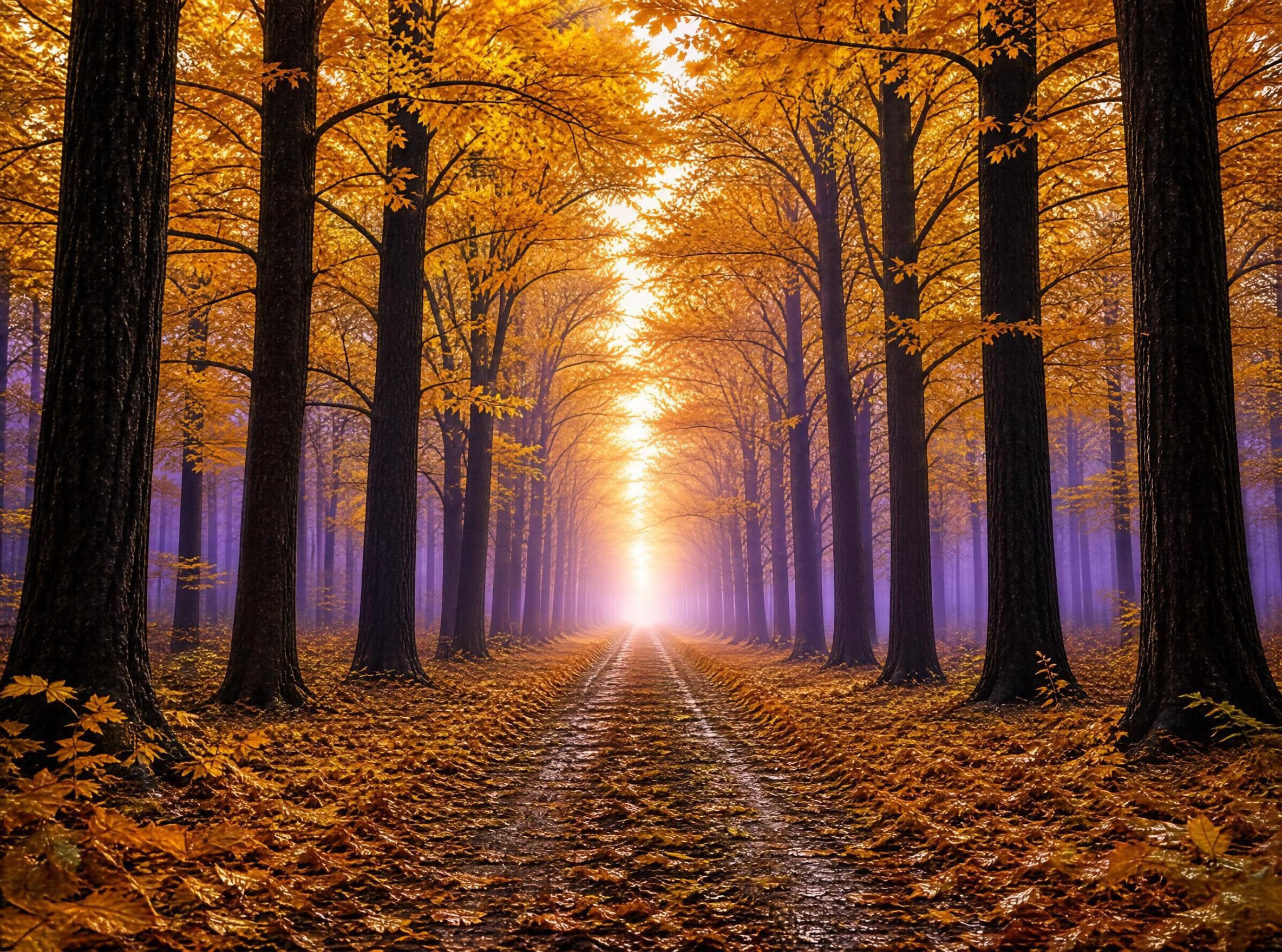 Autumn Forest Path