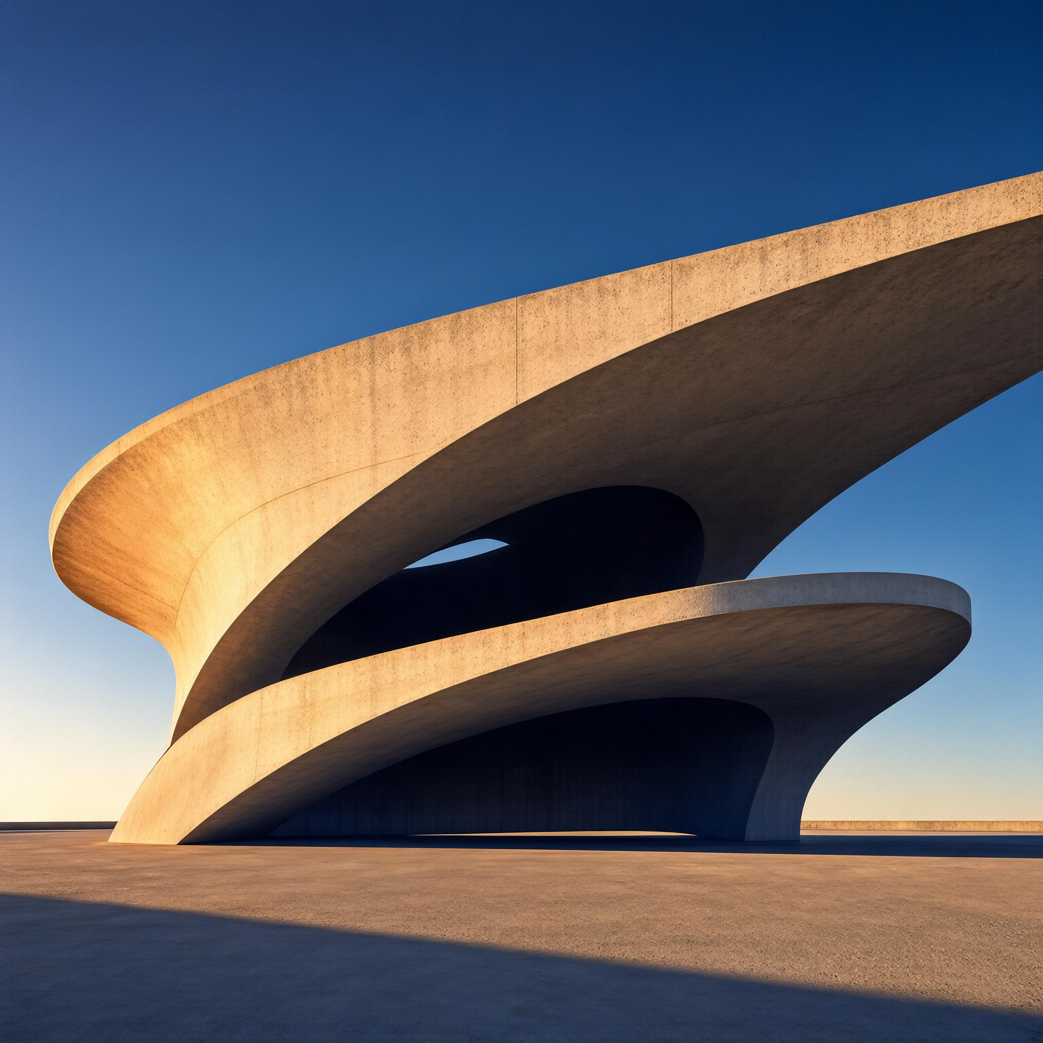Curved Concrete Architecture