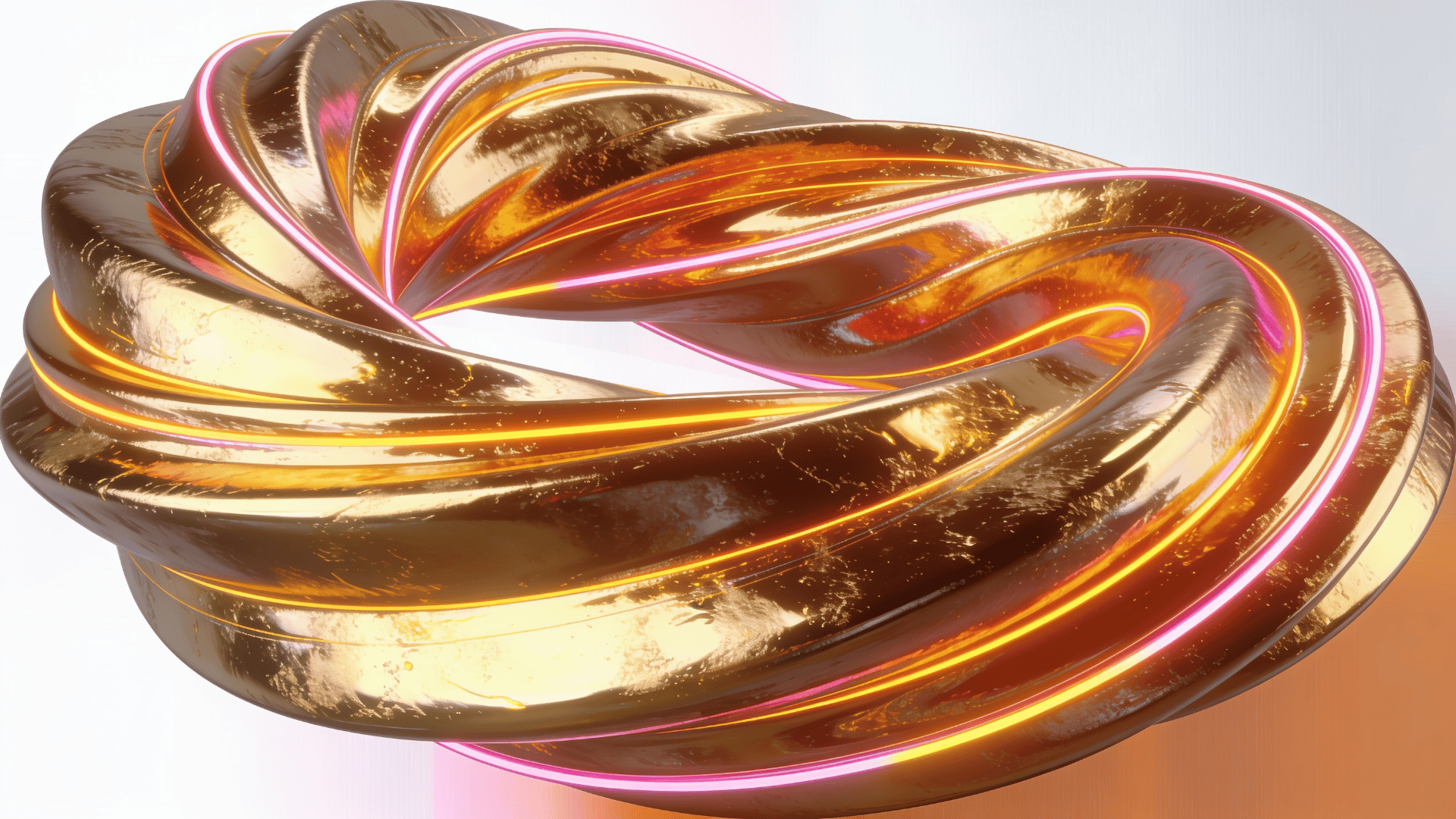 Liquid Gold, Neon Twisted Torus