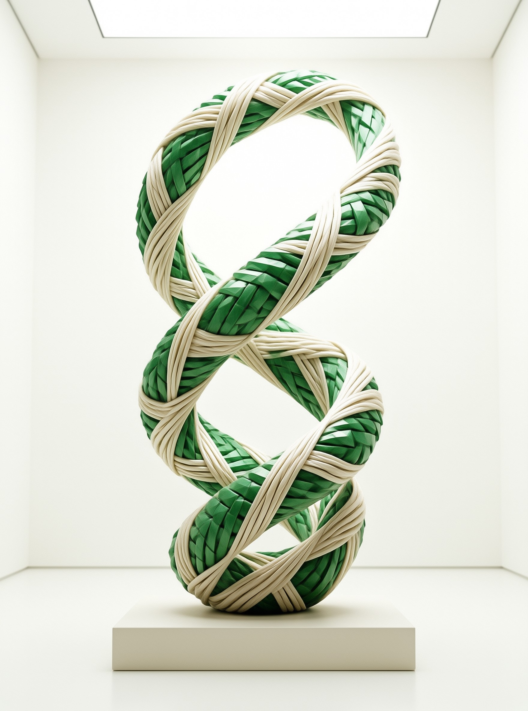 Twisted Woven Sculpture