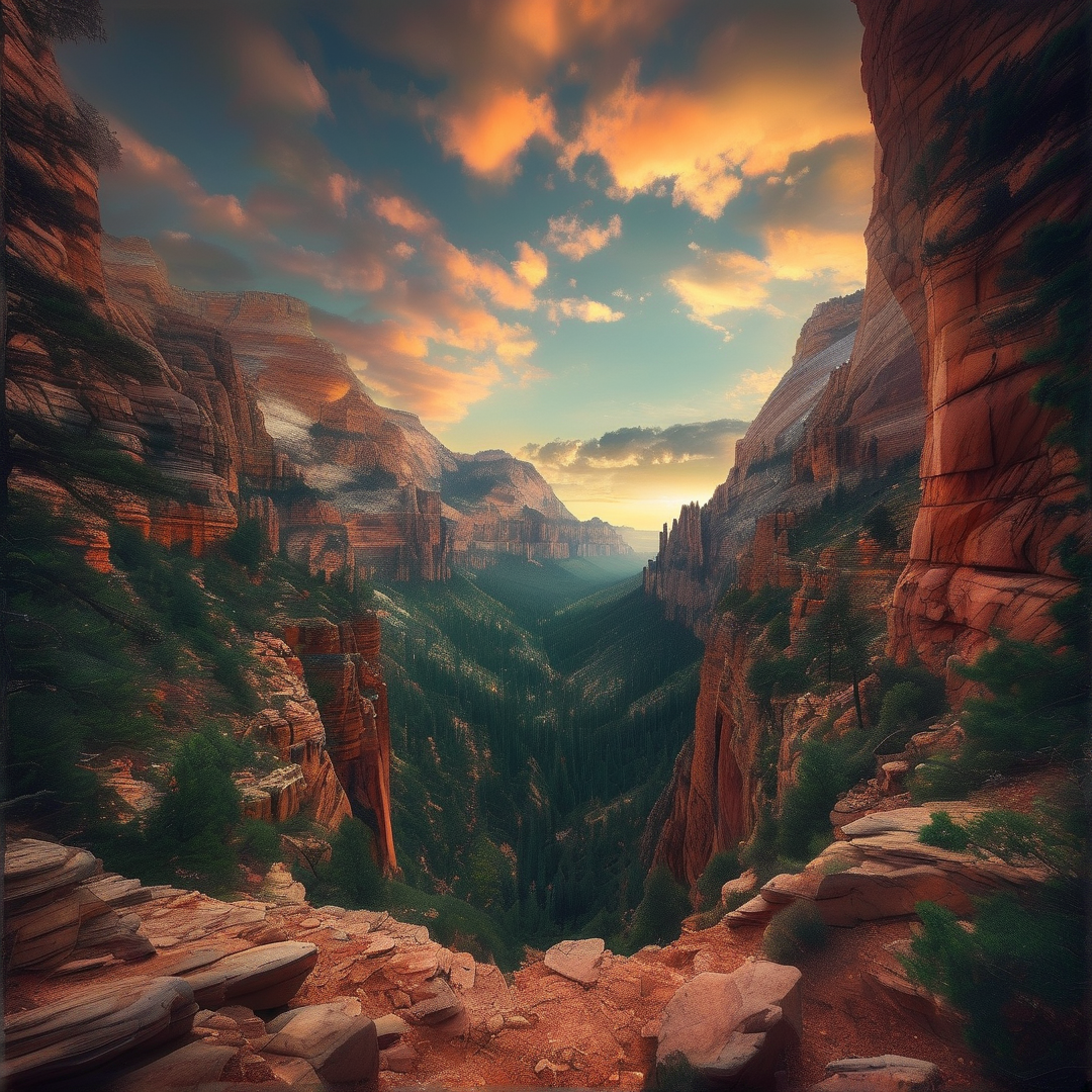 Canyon Sunset View
