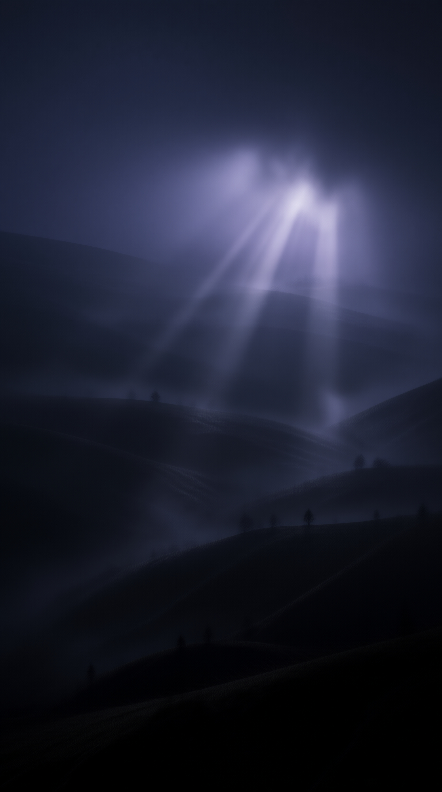 Light Rays in Misty Hills