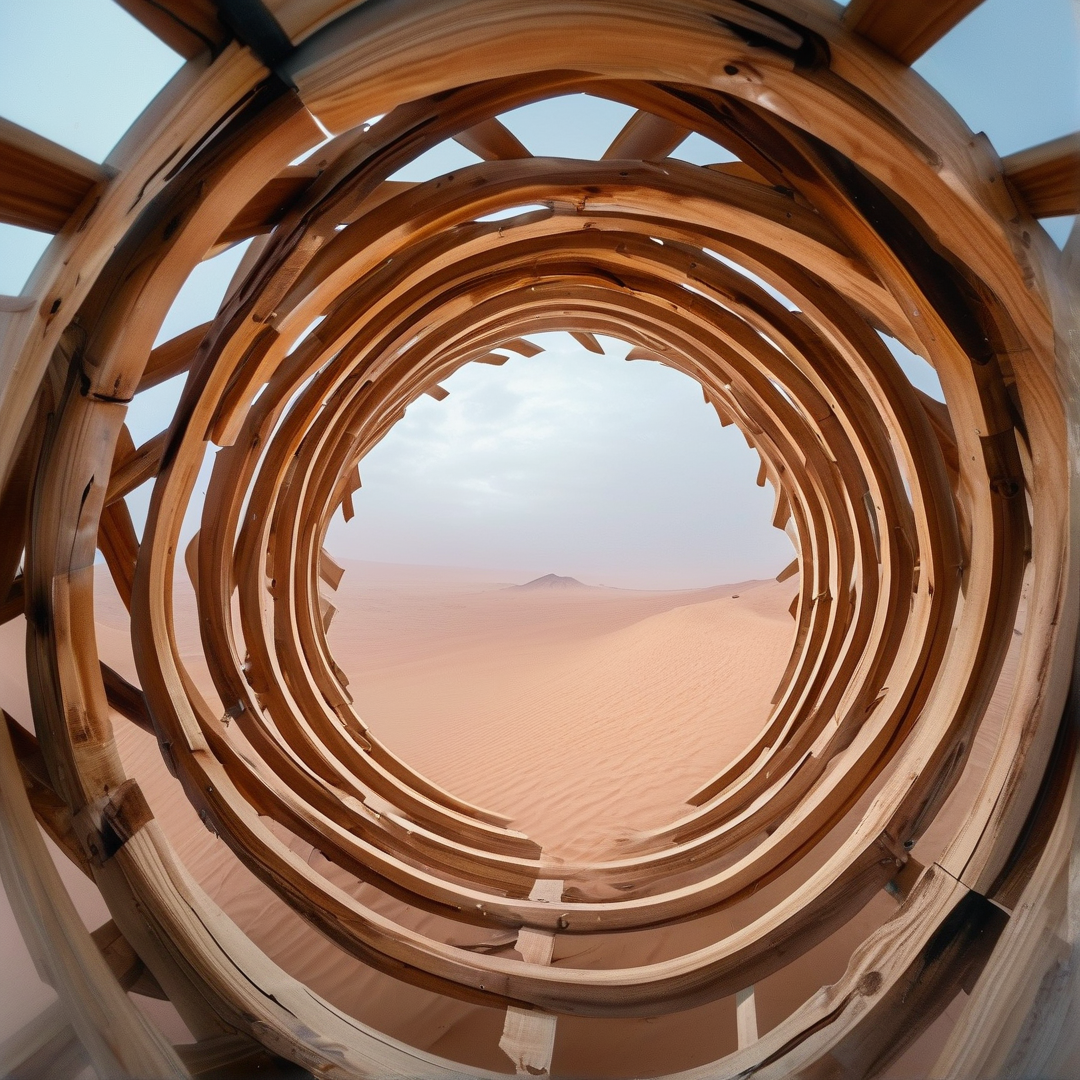 Circular Wood Structure