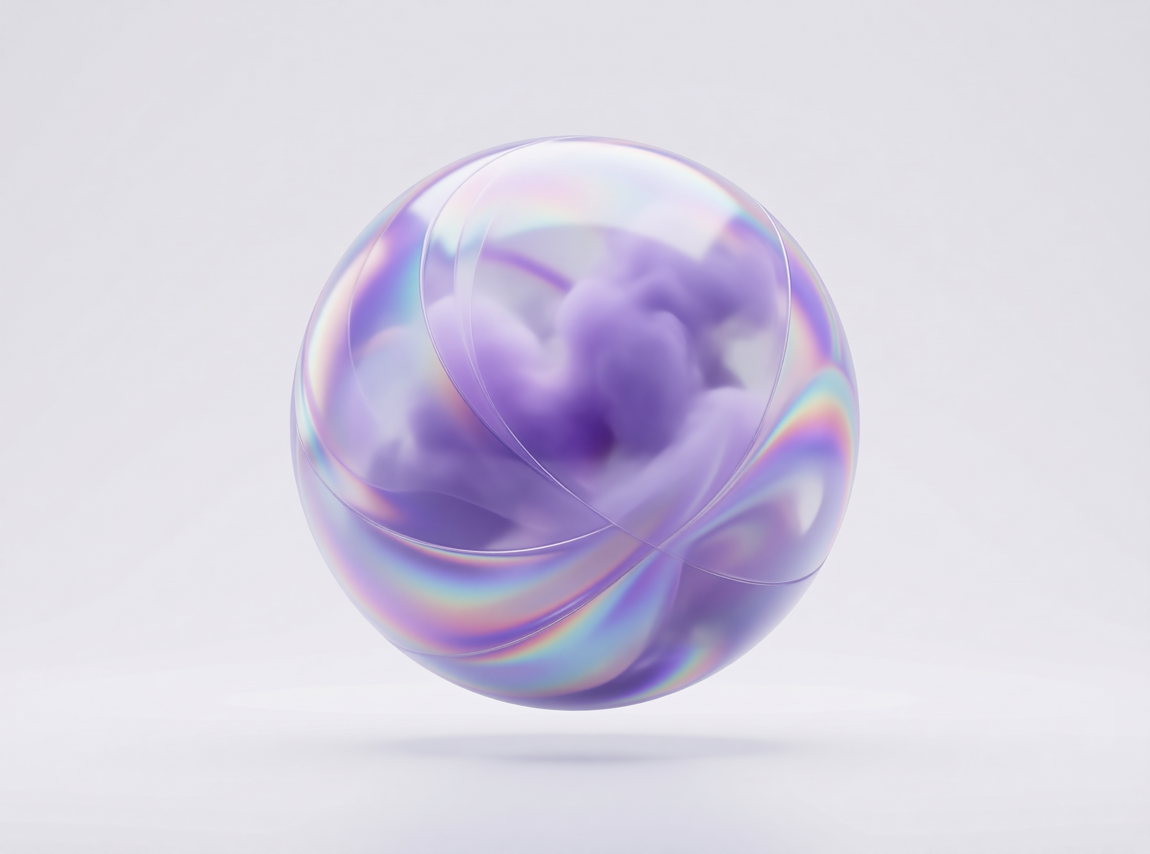 Iridescent Cloud Sphere