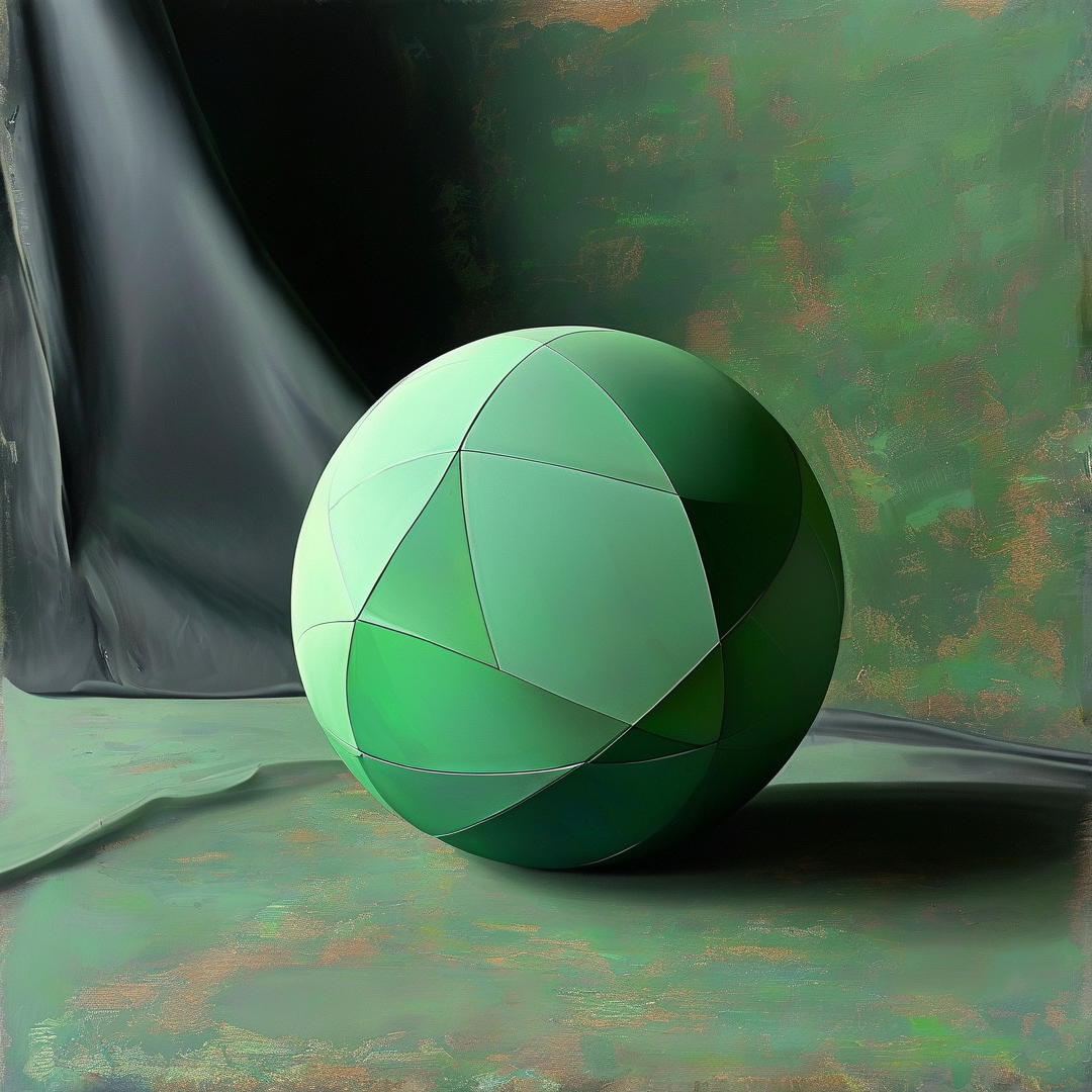 Green Geometric Sphere