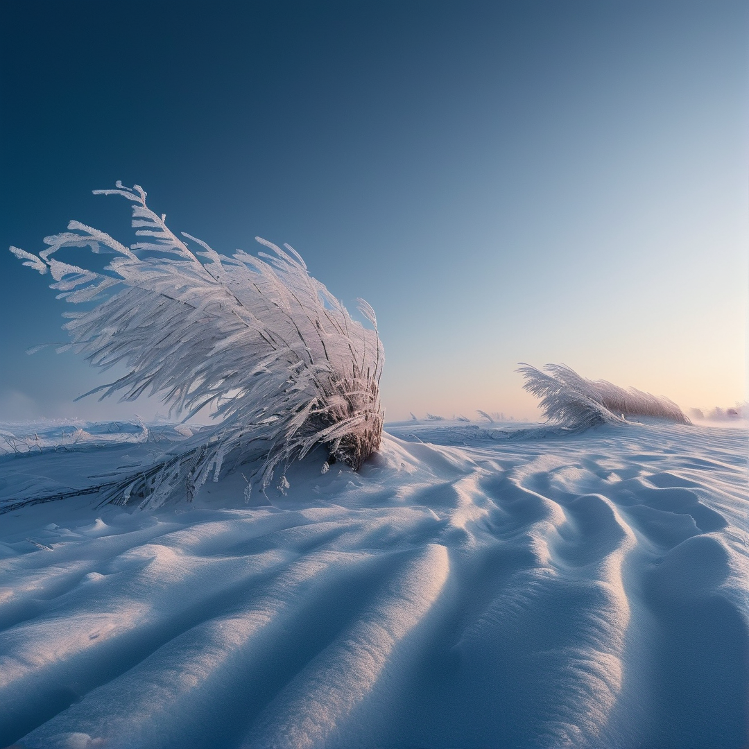 Frozen Winter Landscape