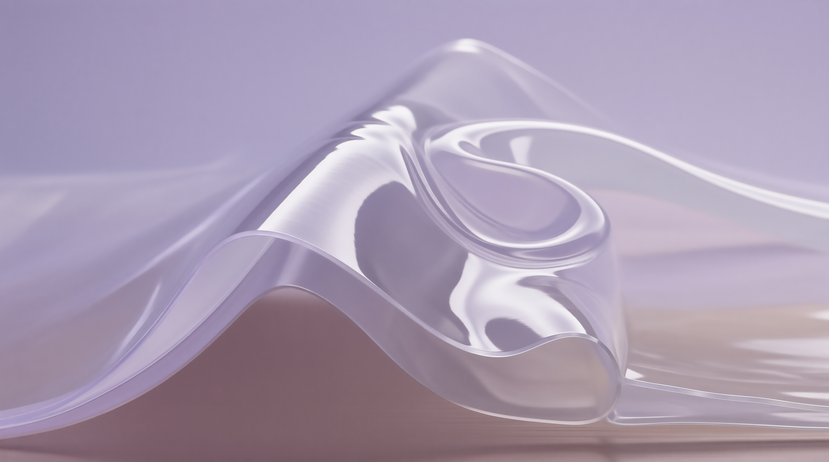 Purple Glossy Fluid Texture