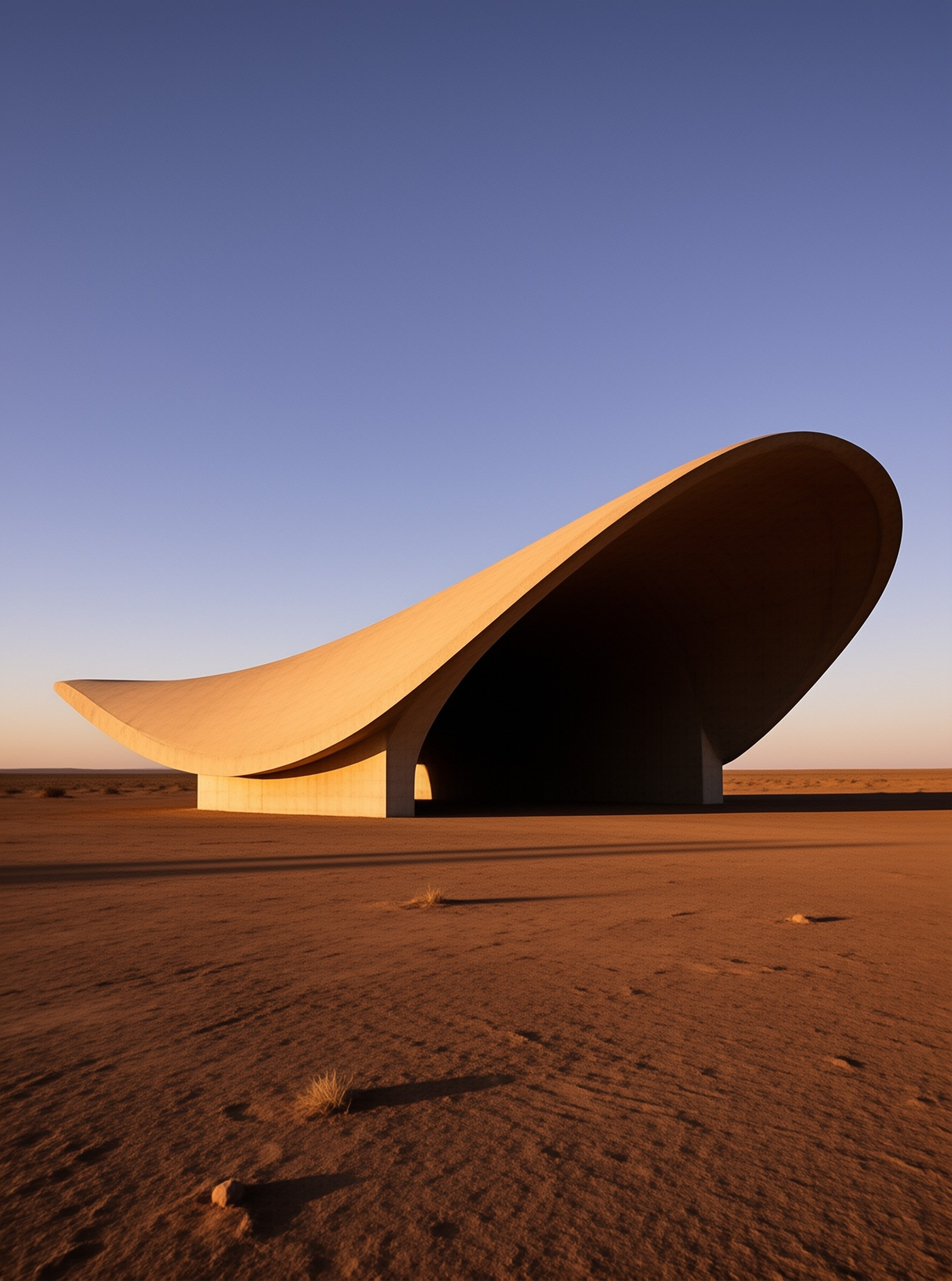Modern Desert Pavilion