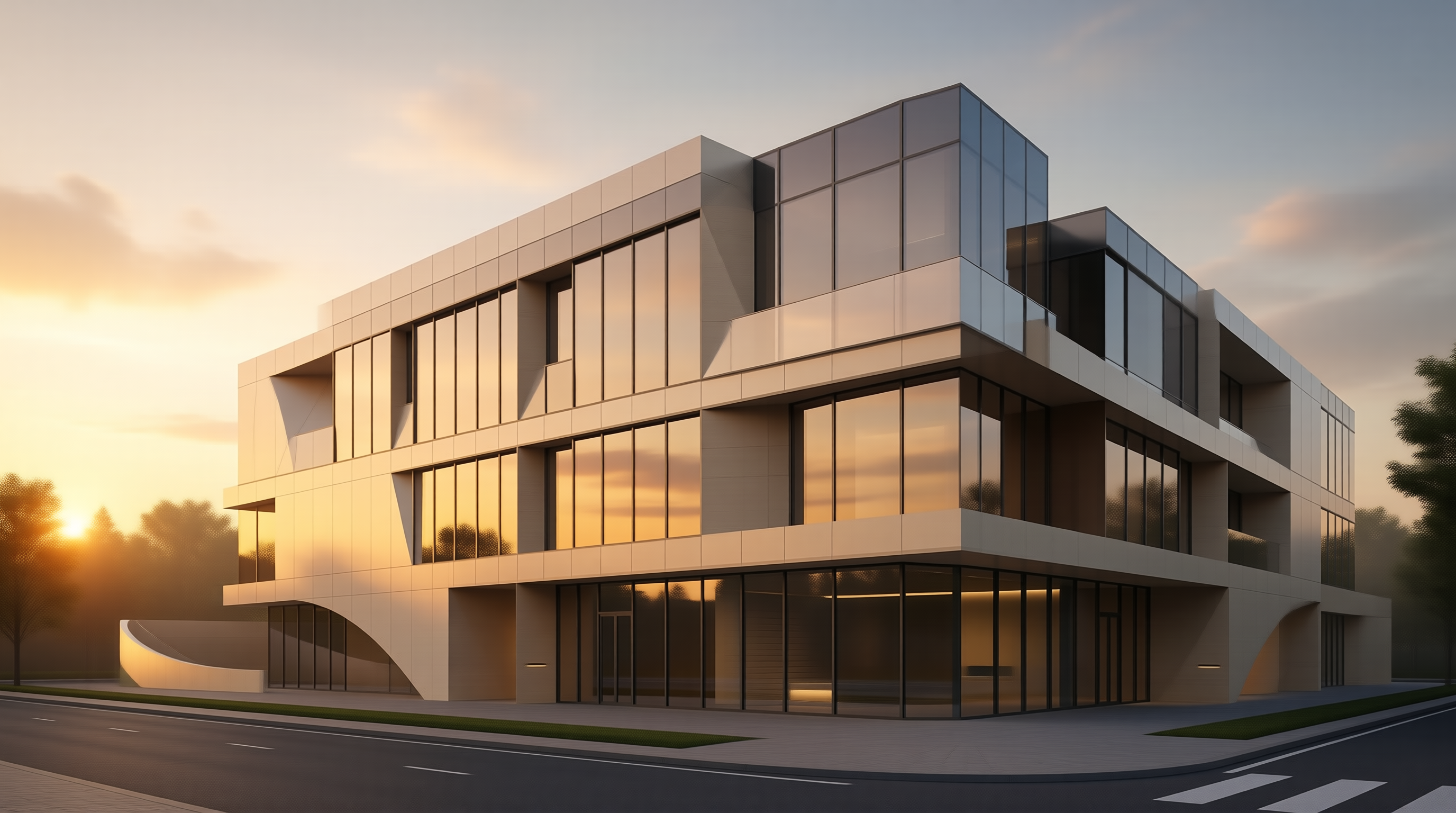 Modern Office Building