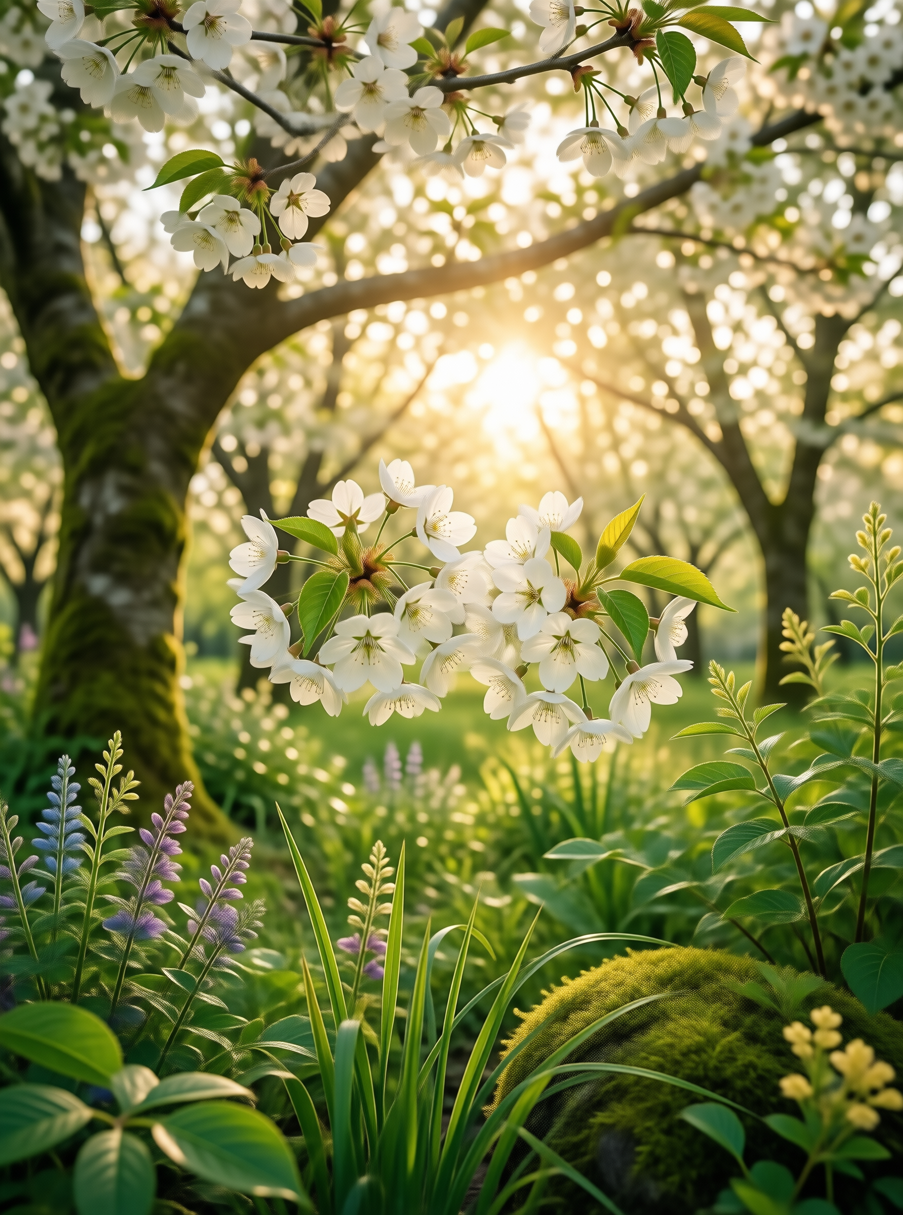 Sunny Blossom Garden