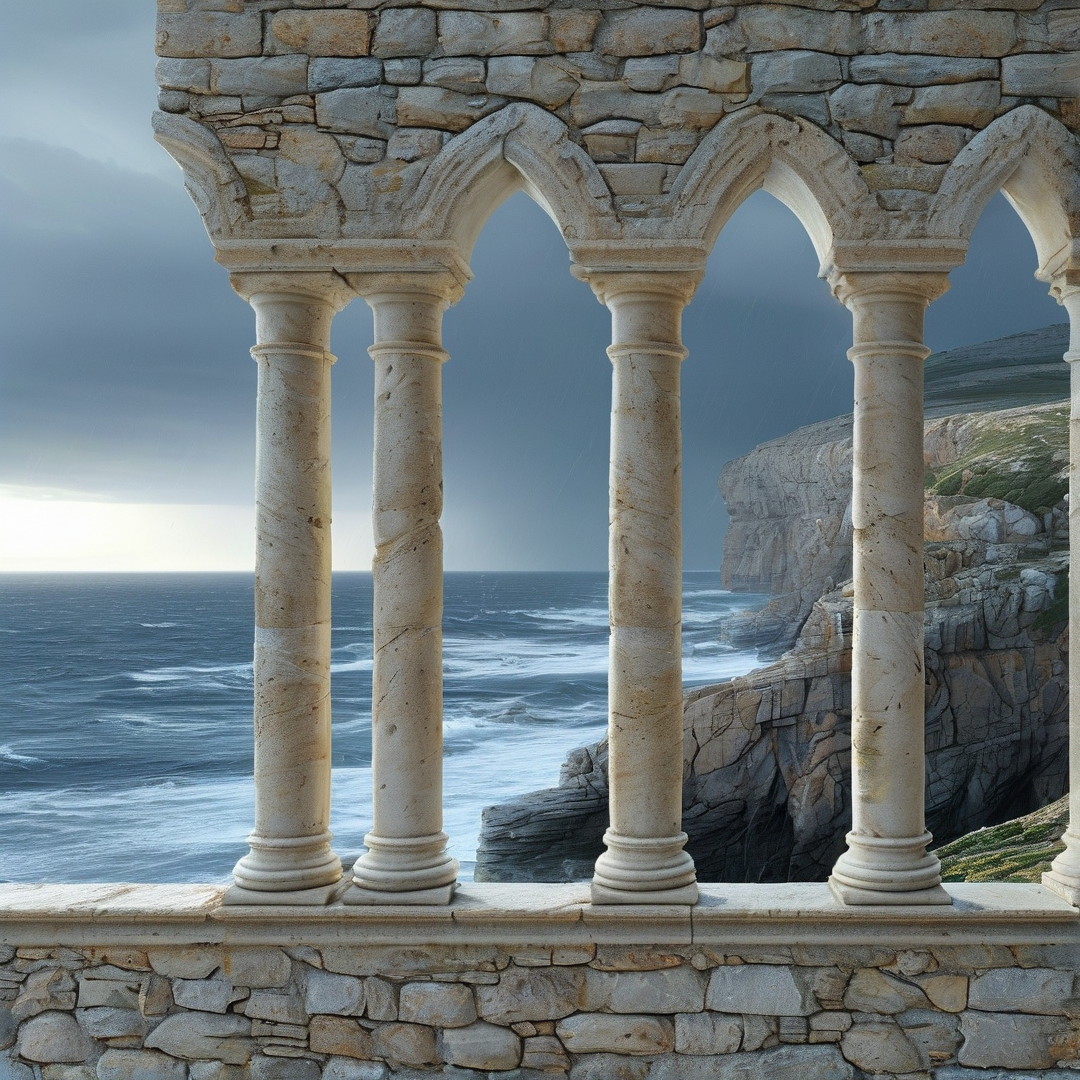 Coastal Stone Archway