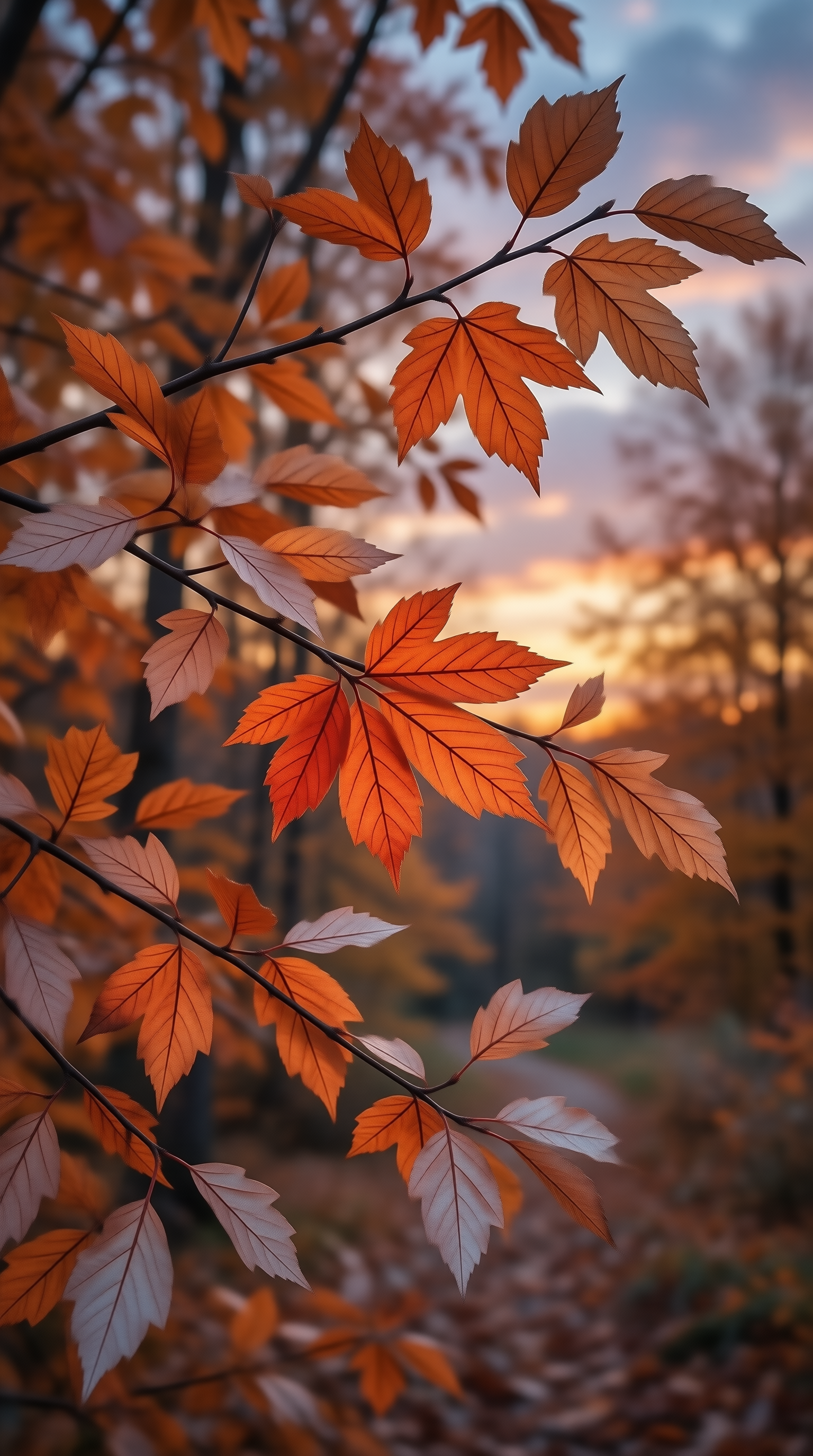 Golden Autumn Leaves