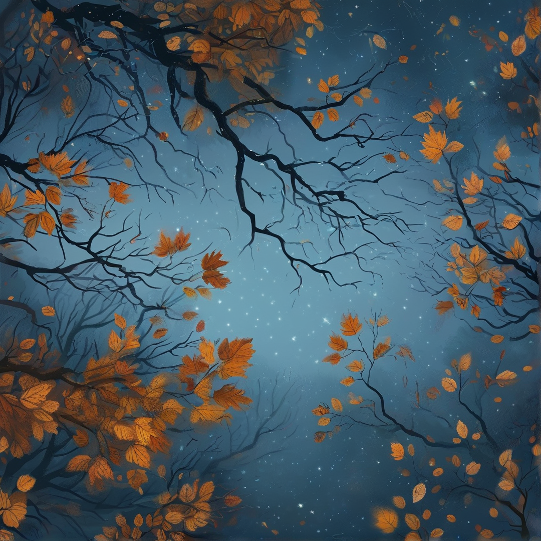 Starry Autumn Night