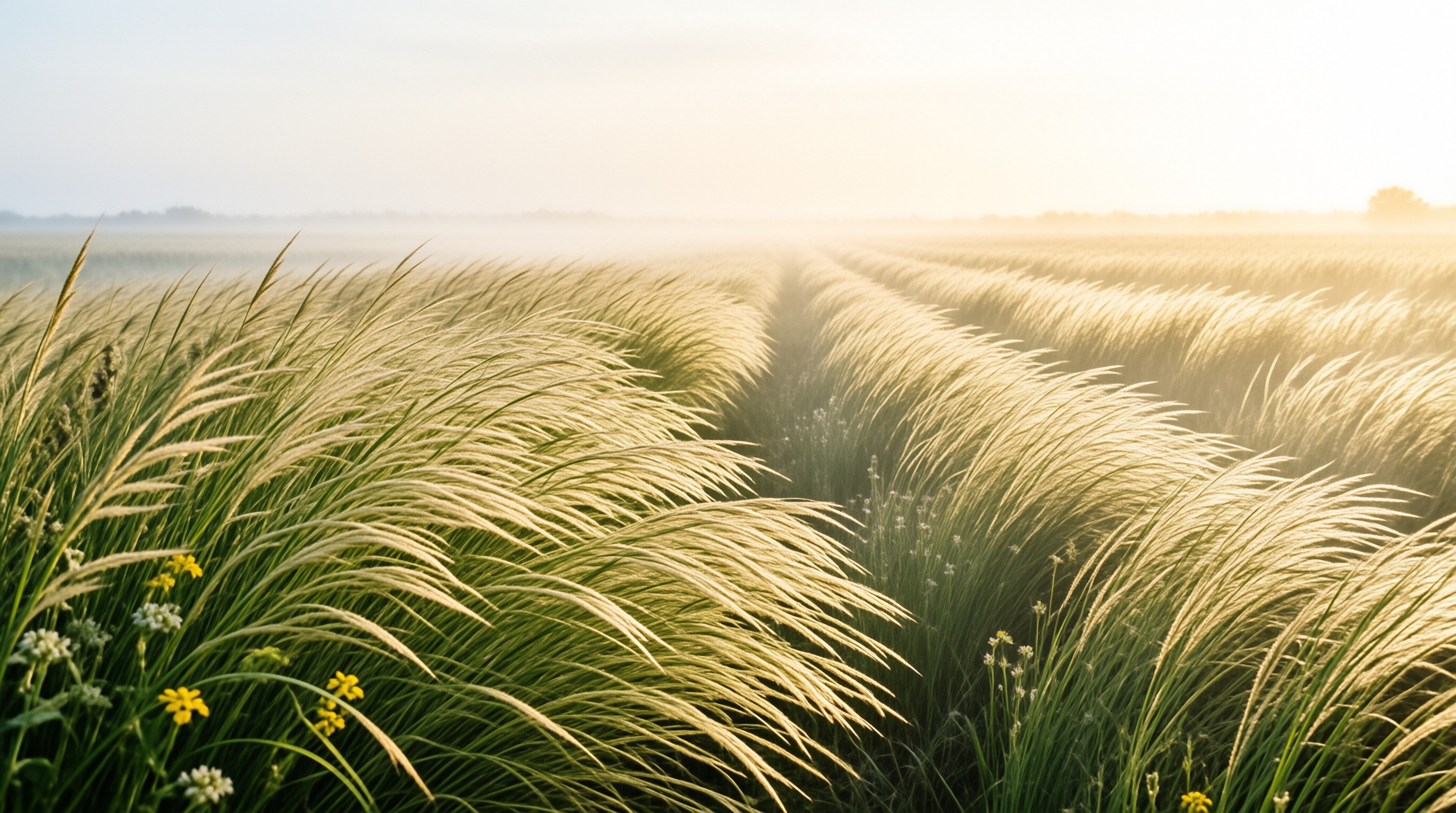 Golden Field at Sunrise