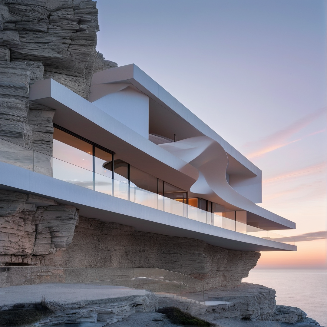 Modern Cliffside Villa