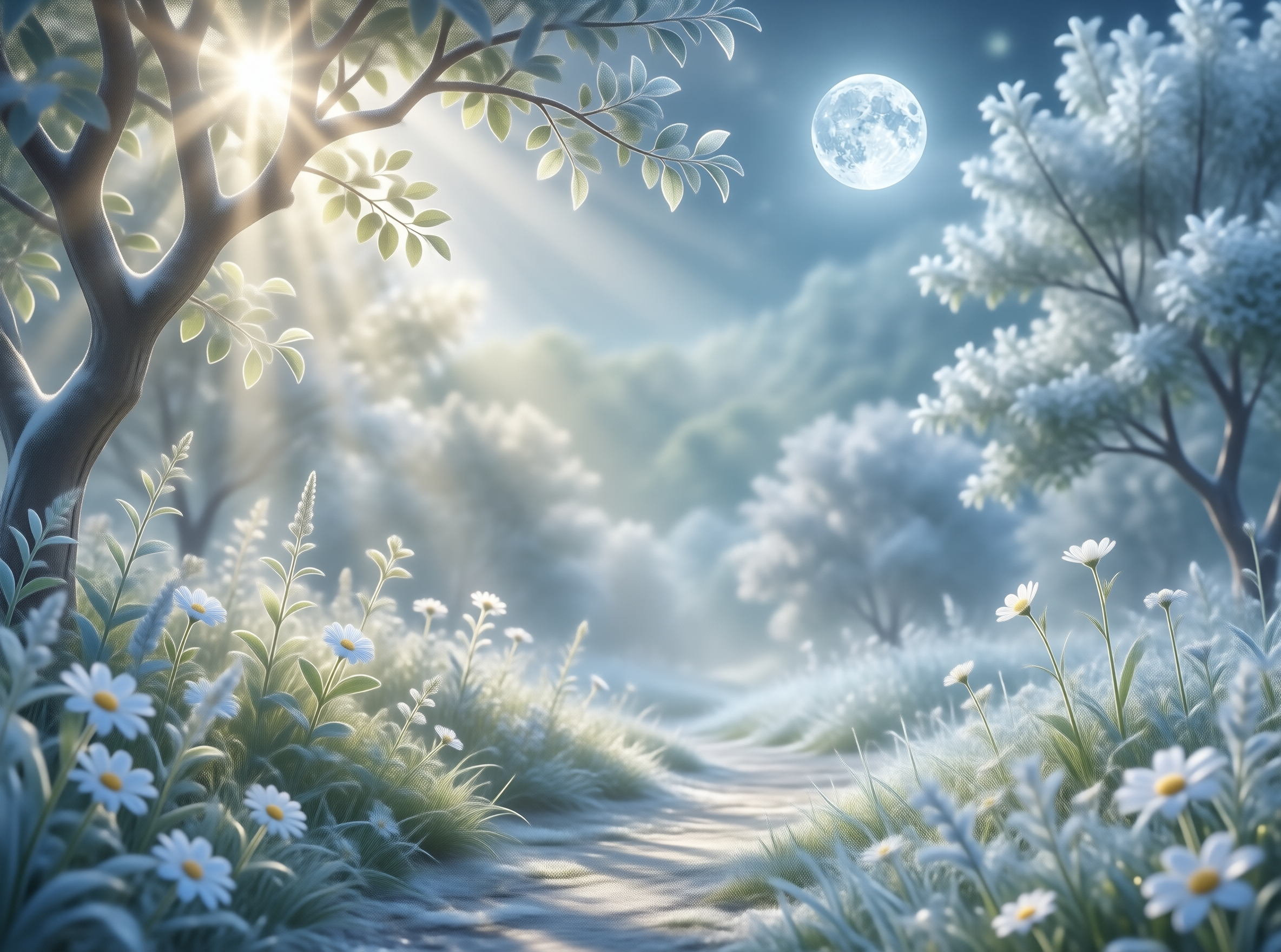 Serene Meadow Path
