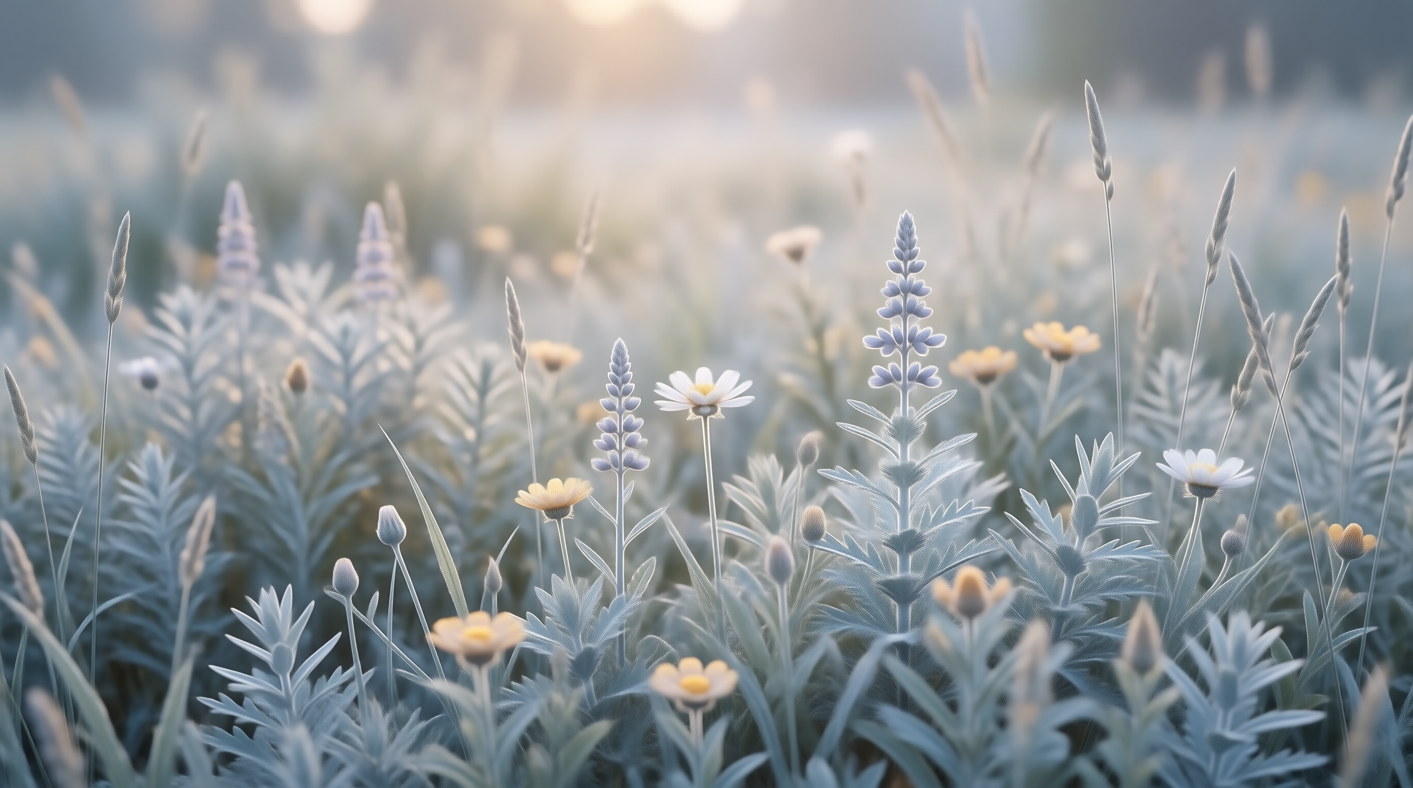 Ethereal Blue Meadow