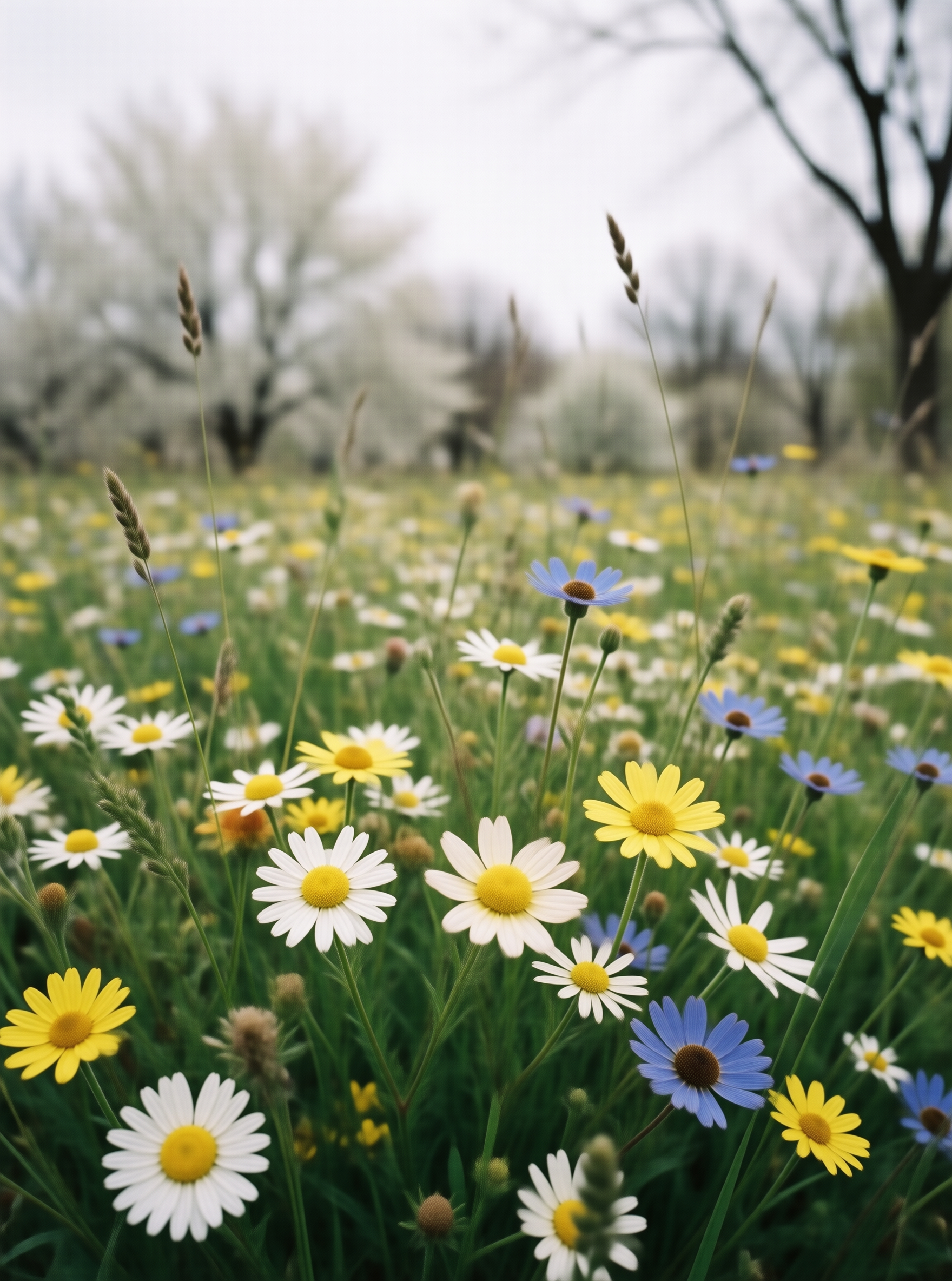 Colorful Wildflower Meadow