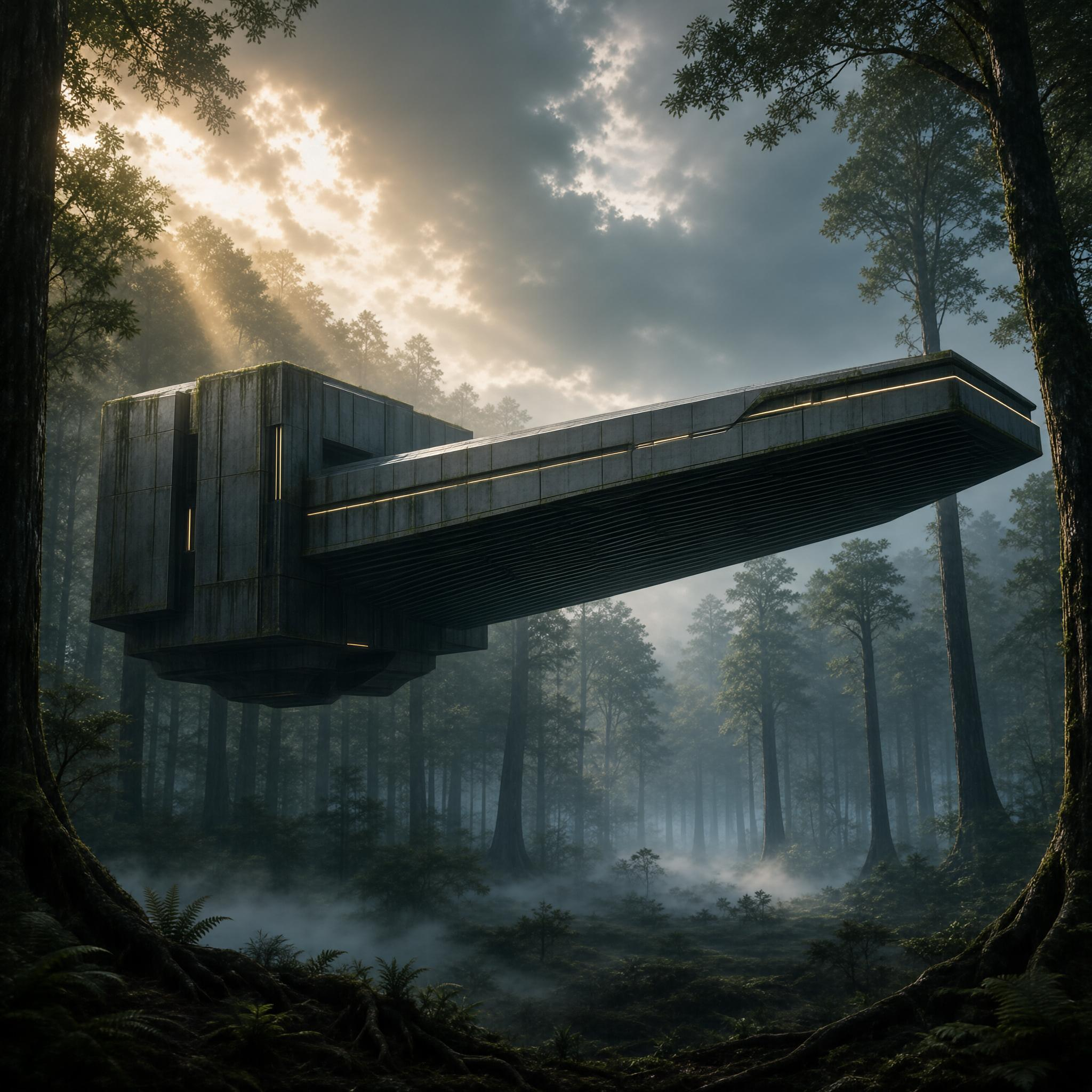Floating Structure in Forest