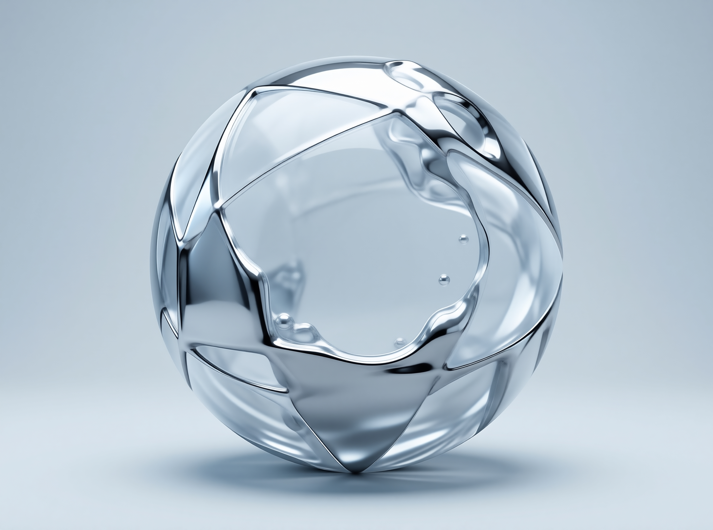 Reflective Metal Sphere