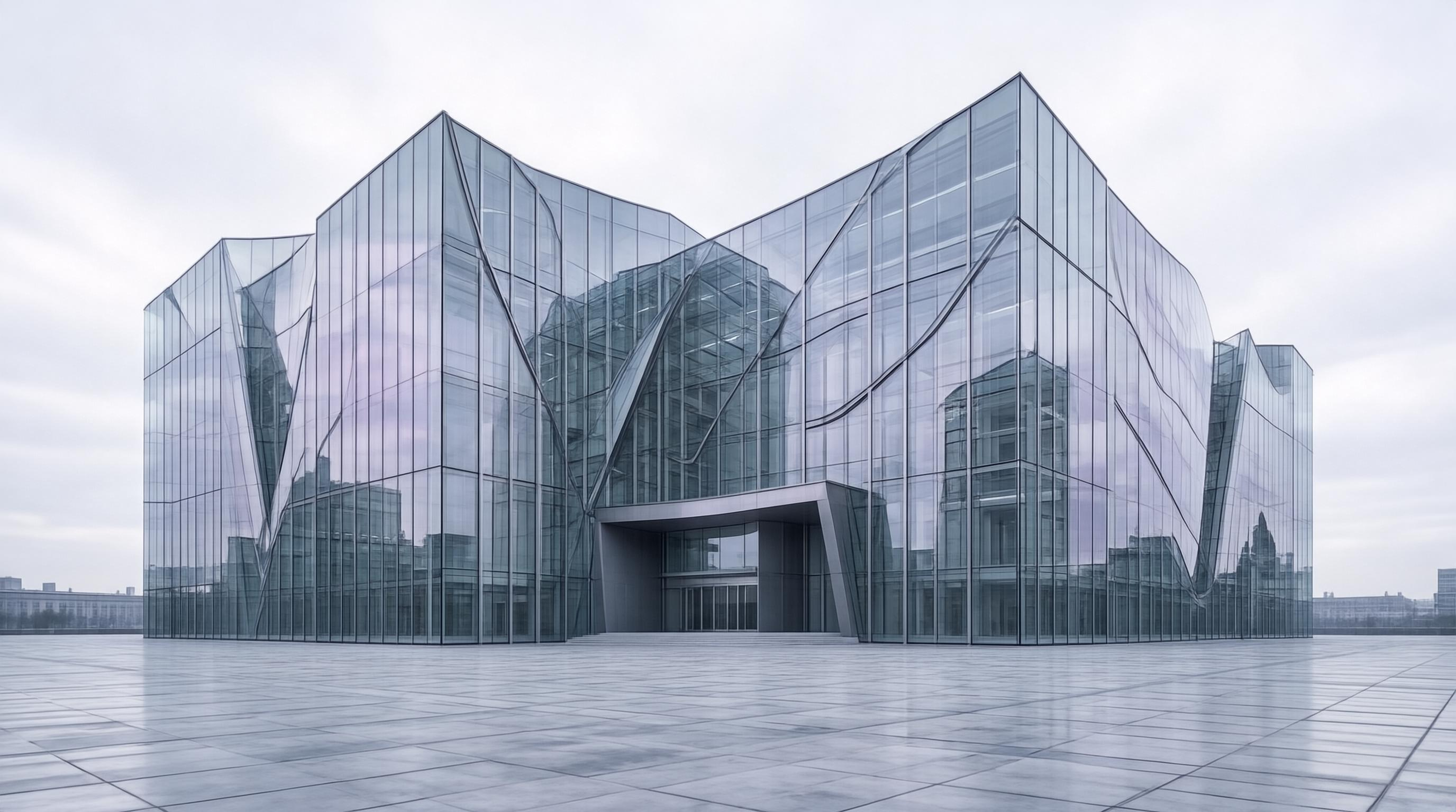 Futuristic Glass Architecture