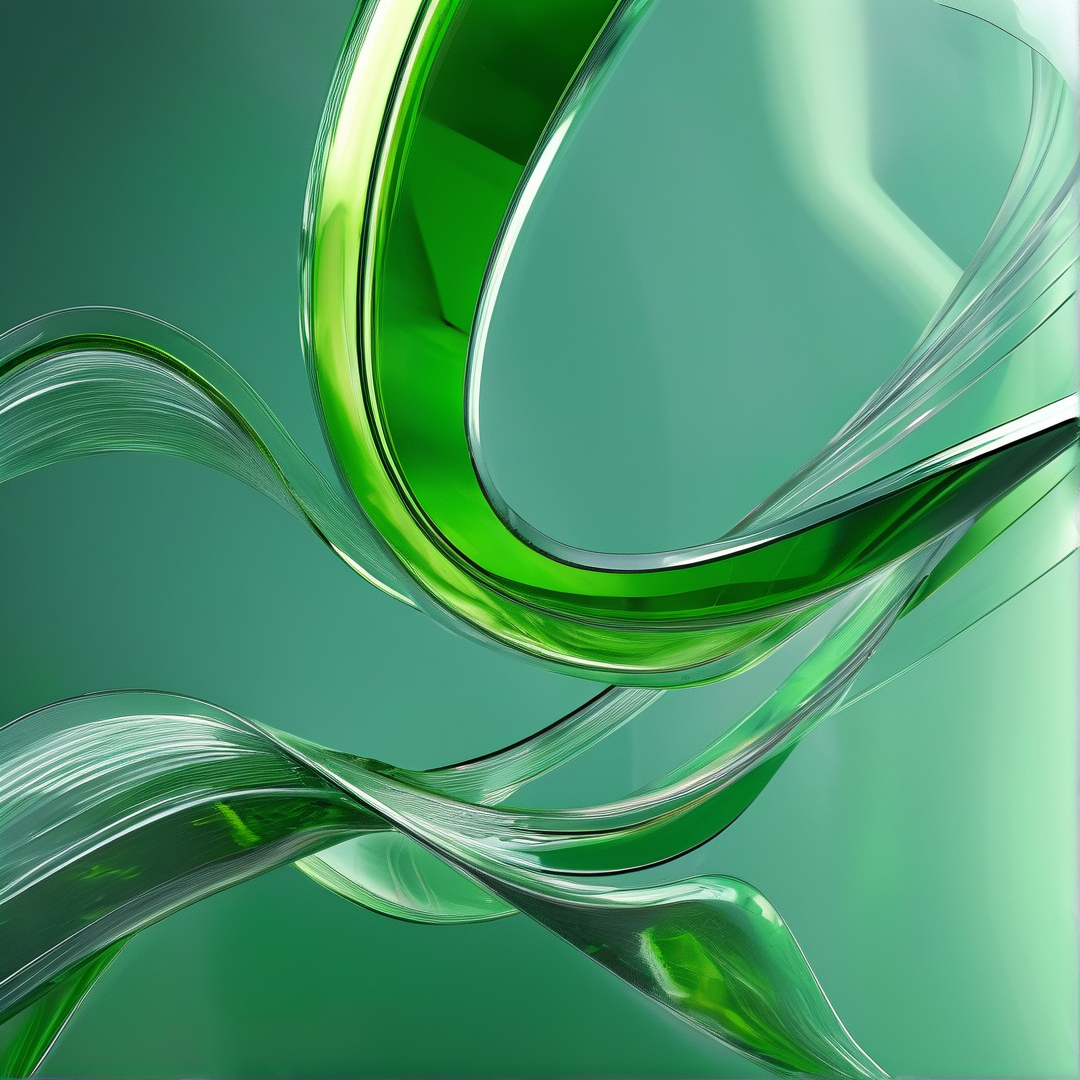 Abstract Green Glass Forms
