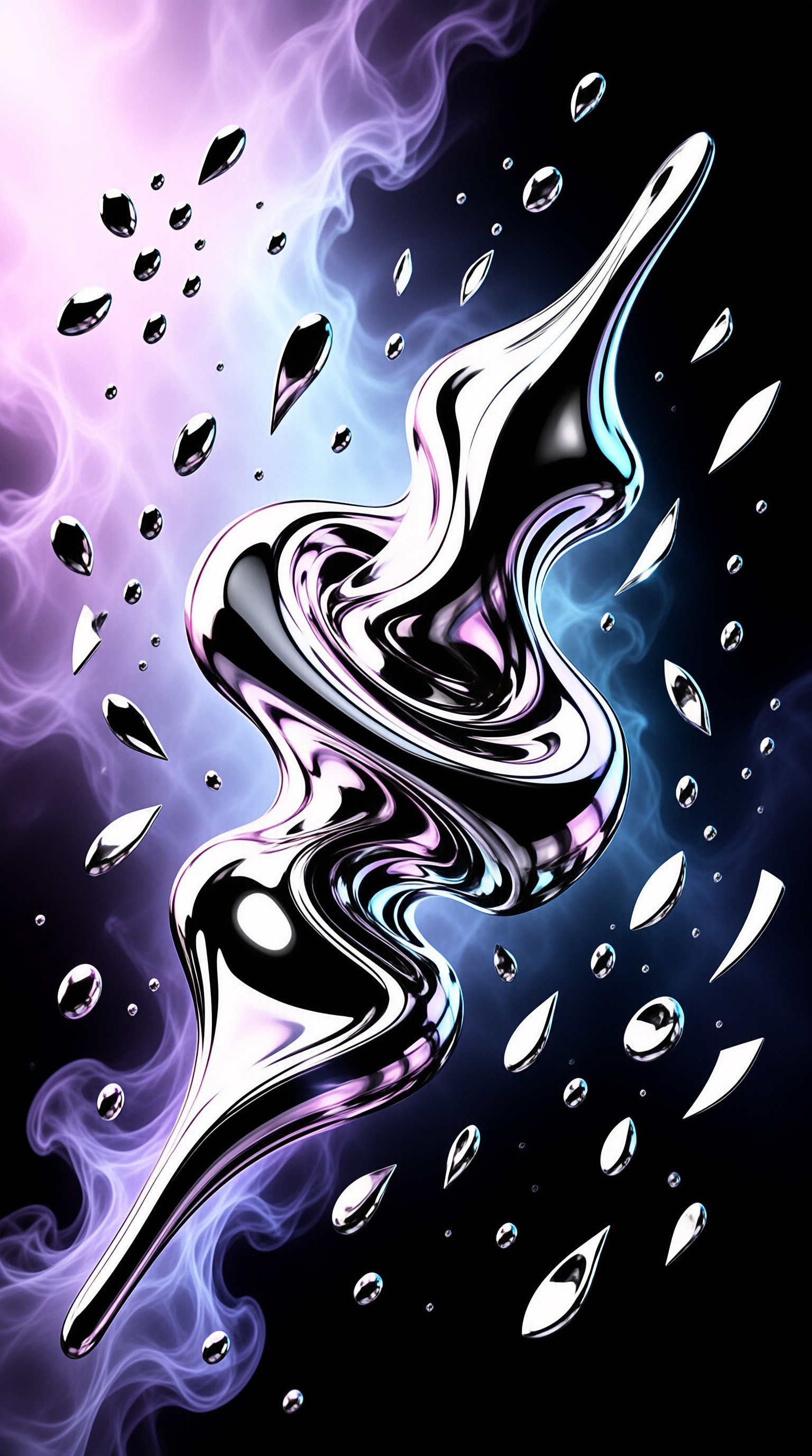 Abstract Liquid Metal Flame