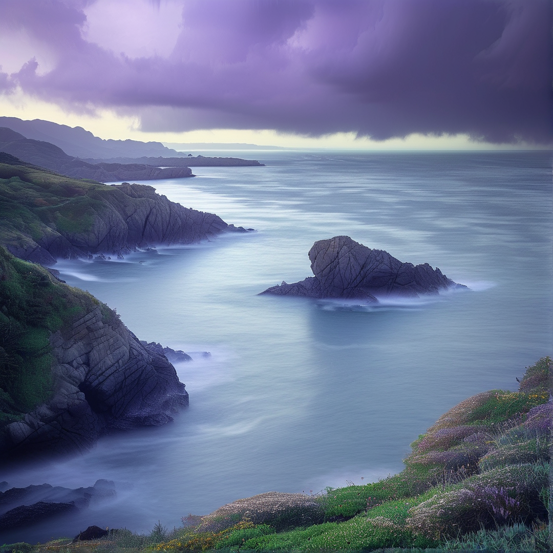 Dramatic Coastal Landscape
