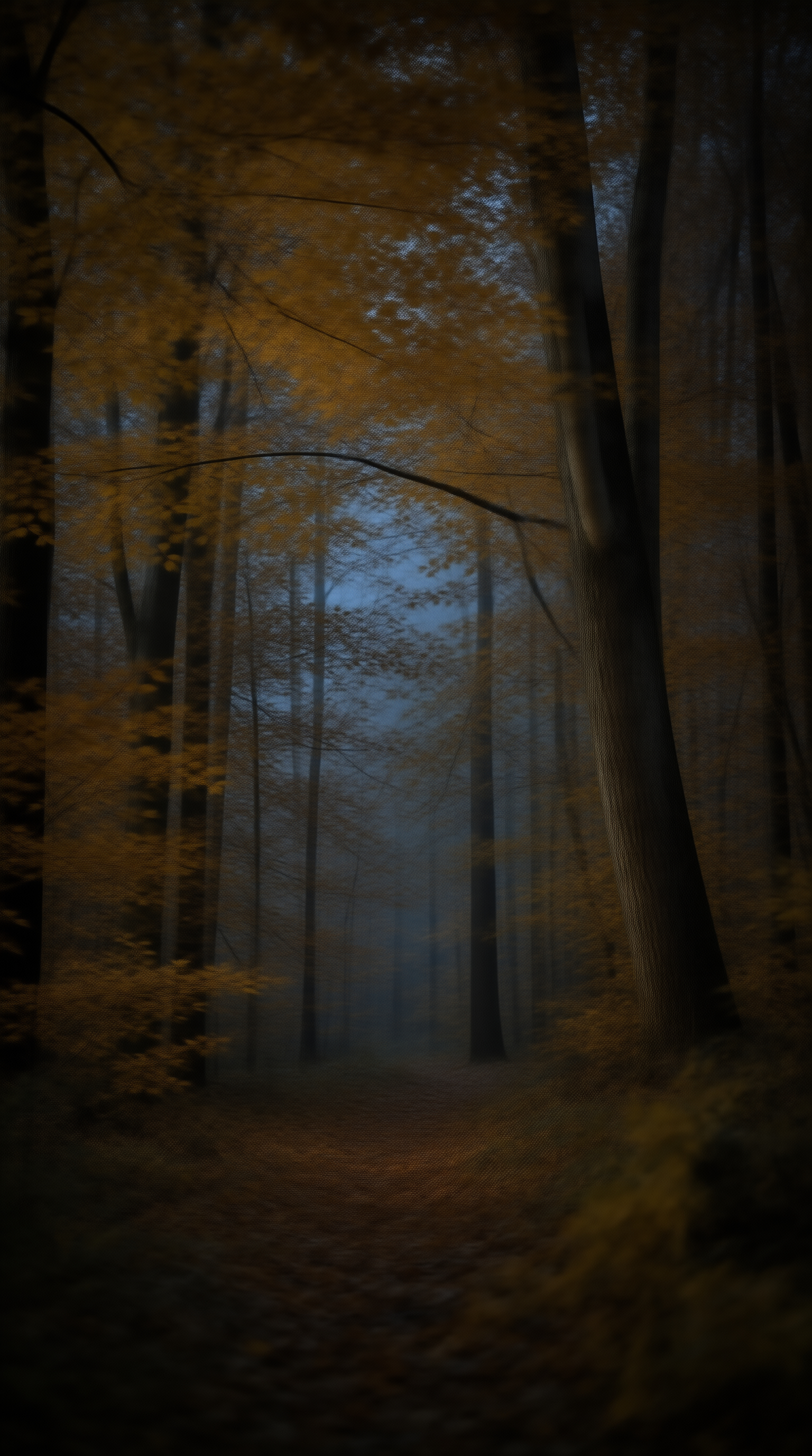 Autumn Forest Landscape