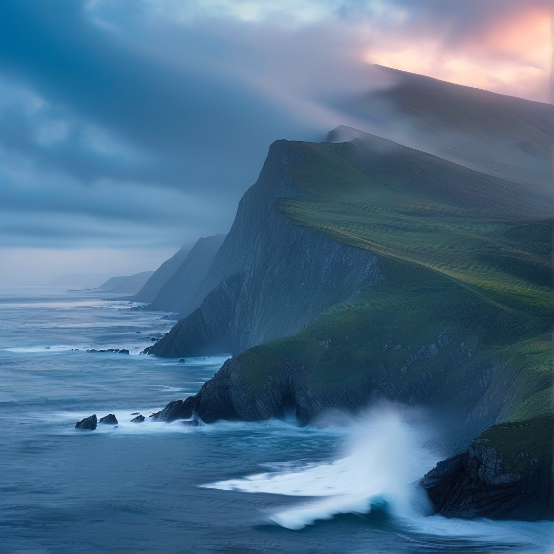 Dramatic Coastal Cliffs