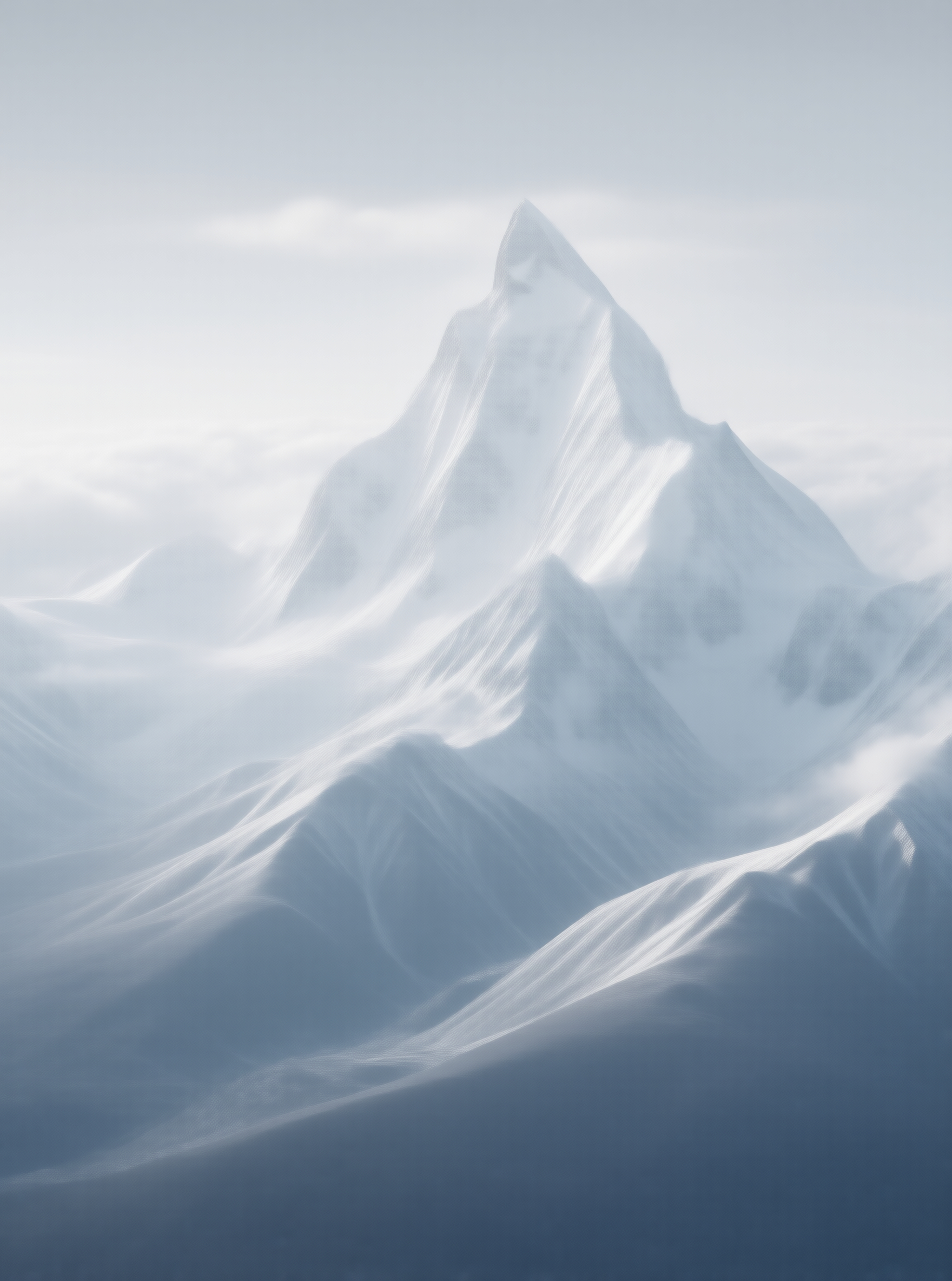 Misty Mountain Peaks