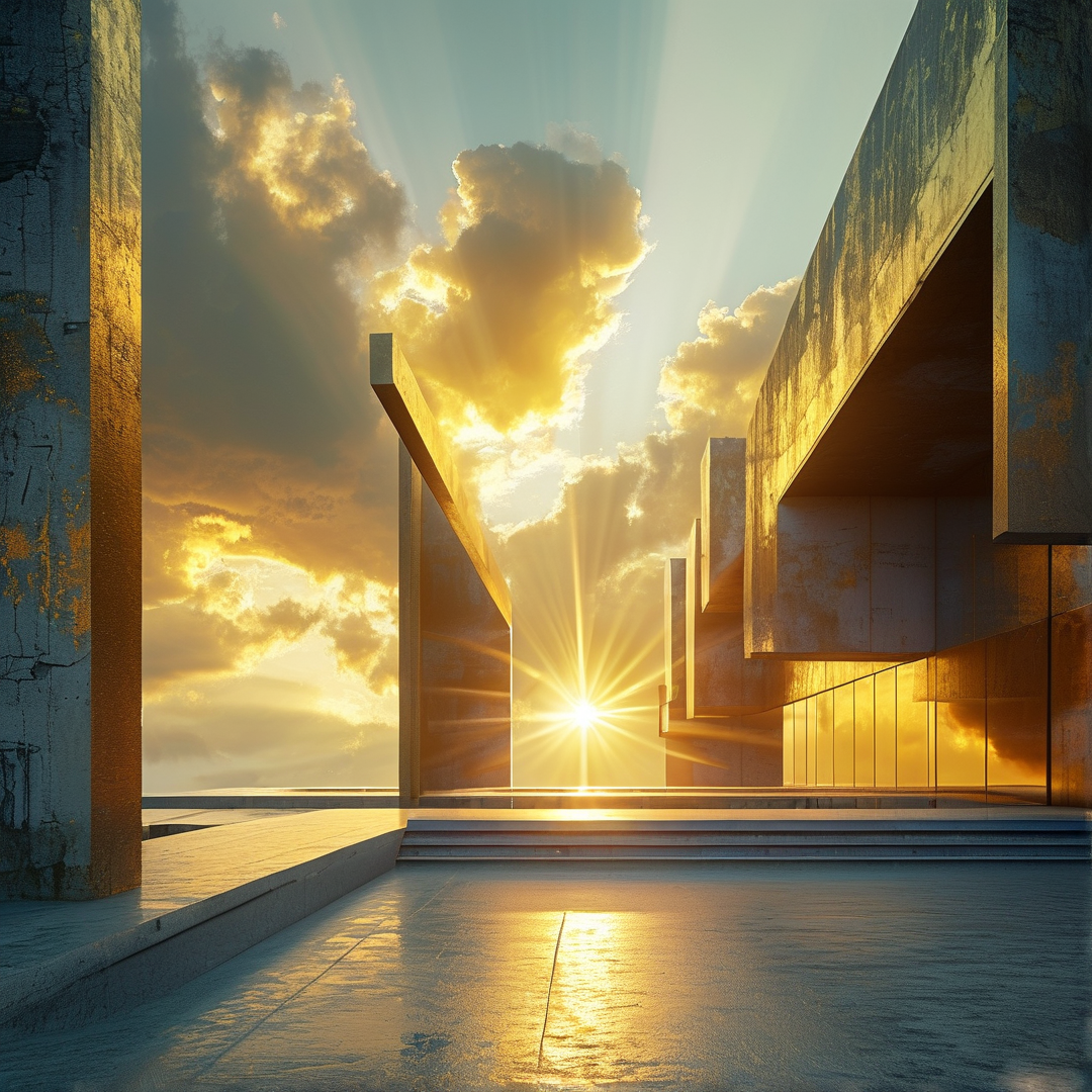 Golden Hour Architecture