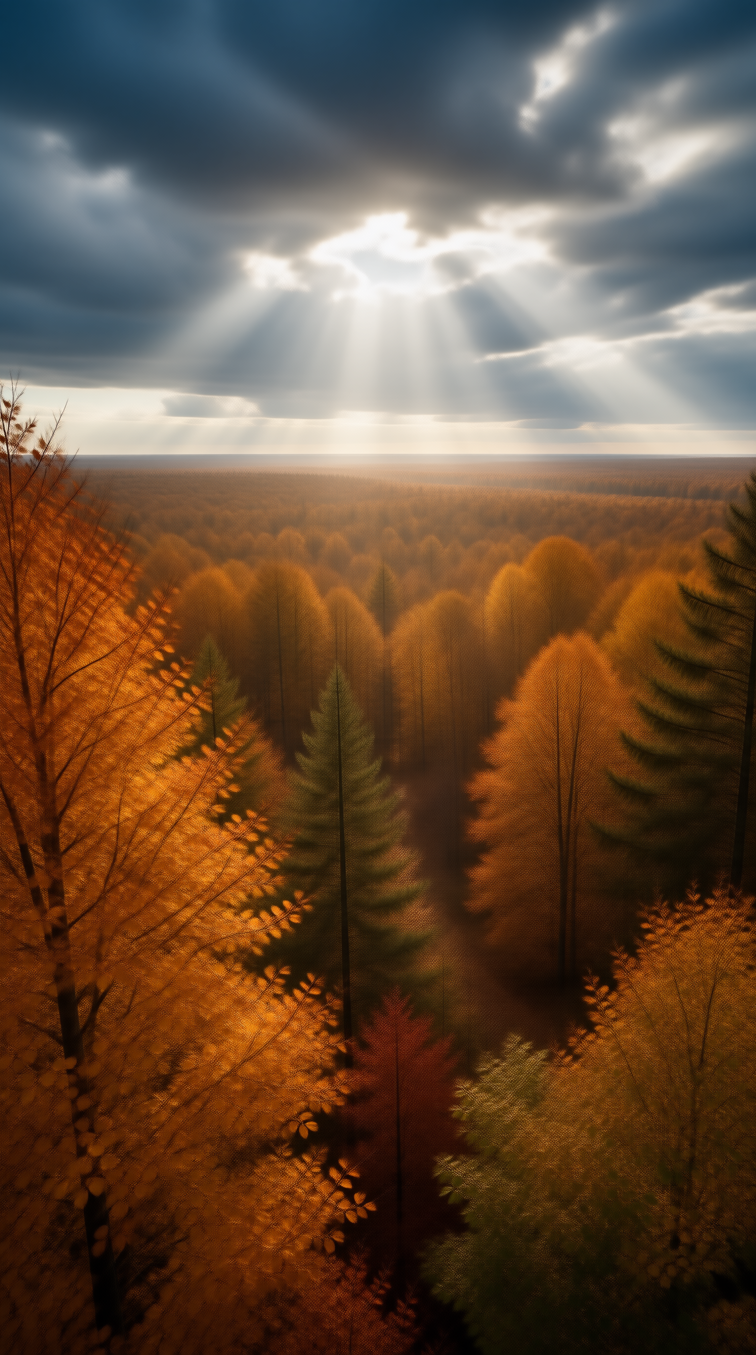 Autumn Forest Landscape