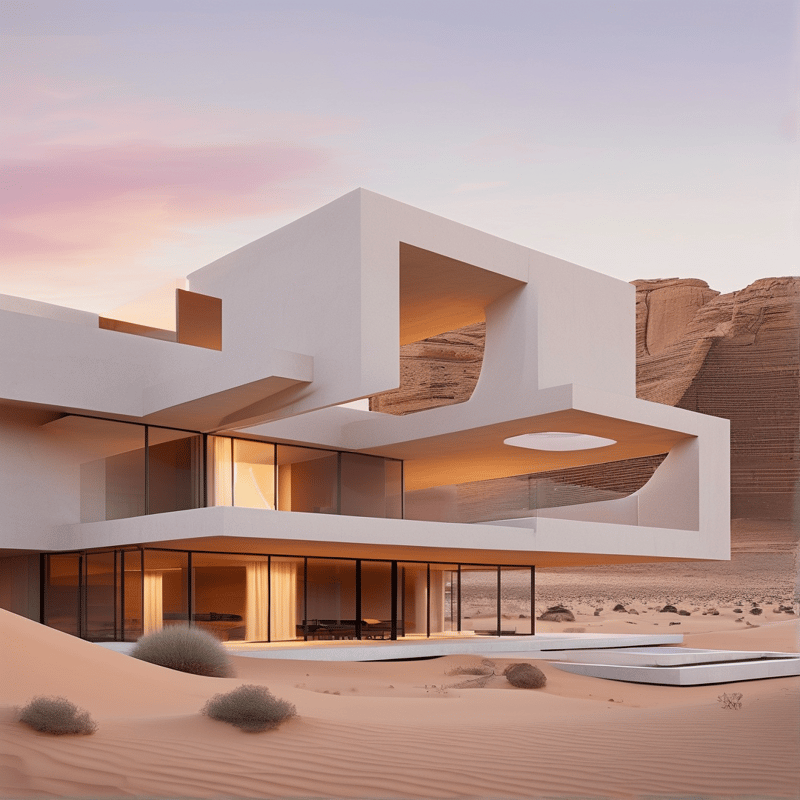 Modern Desert Villa