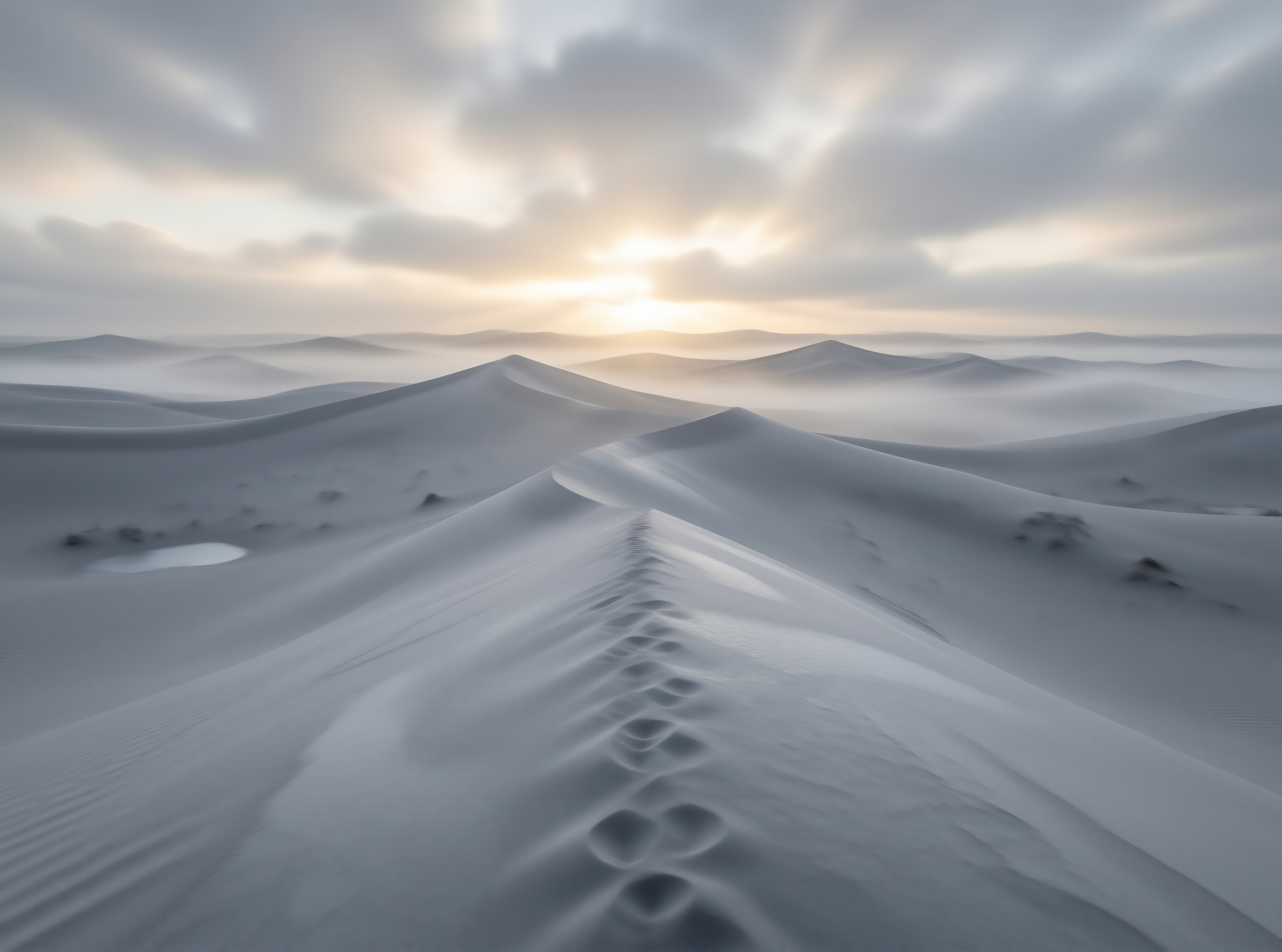 Desert Dunes at Dawn