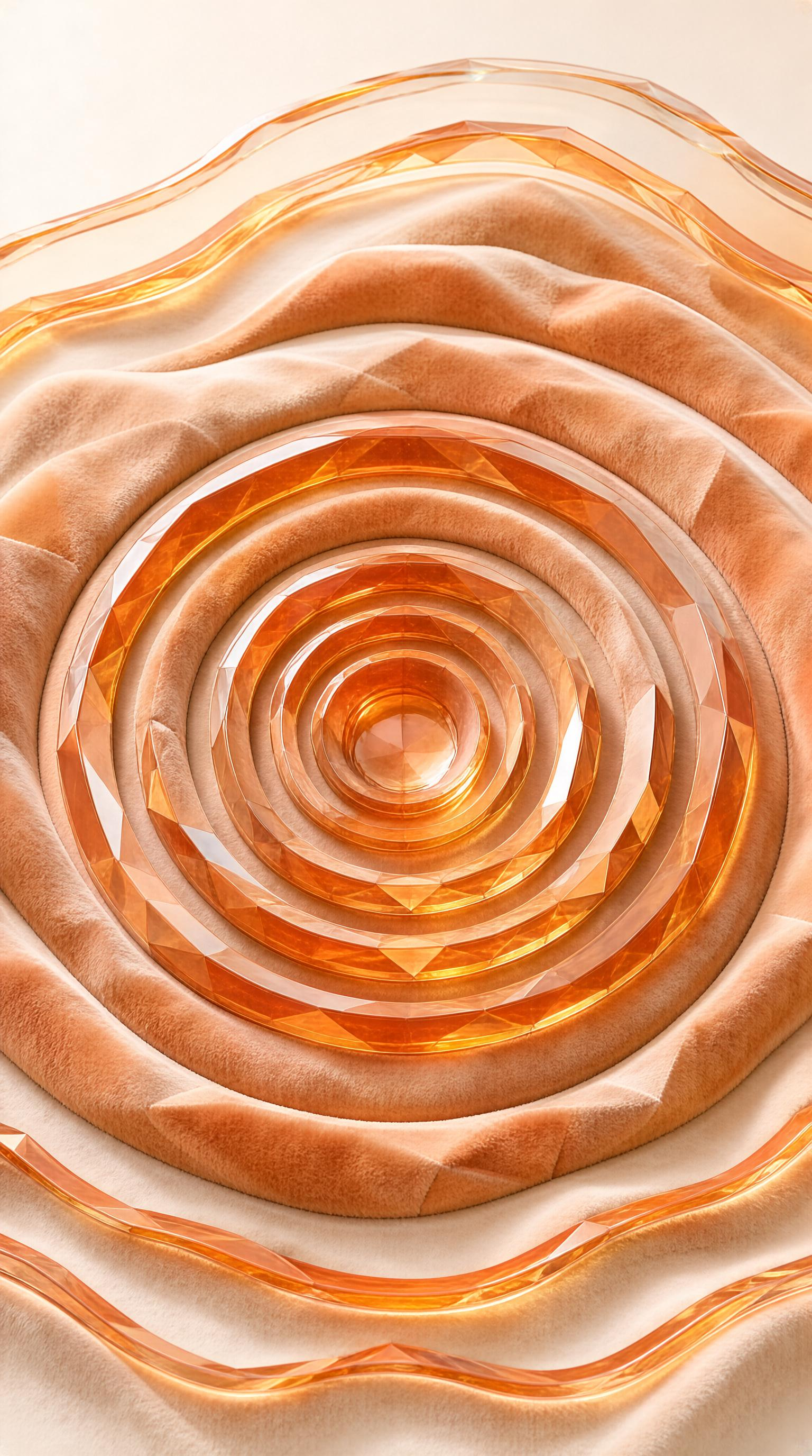 Concentric Amber Rings