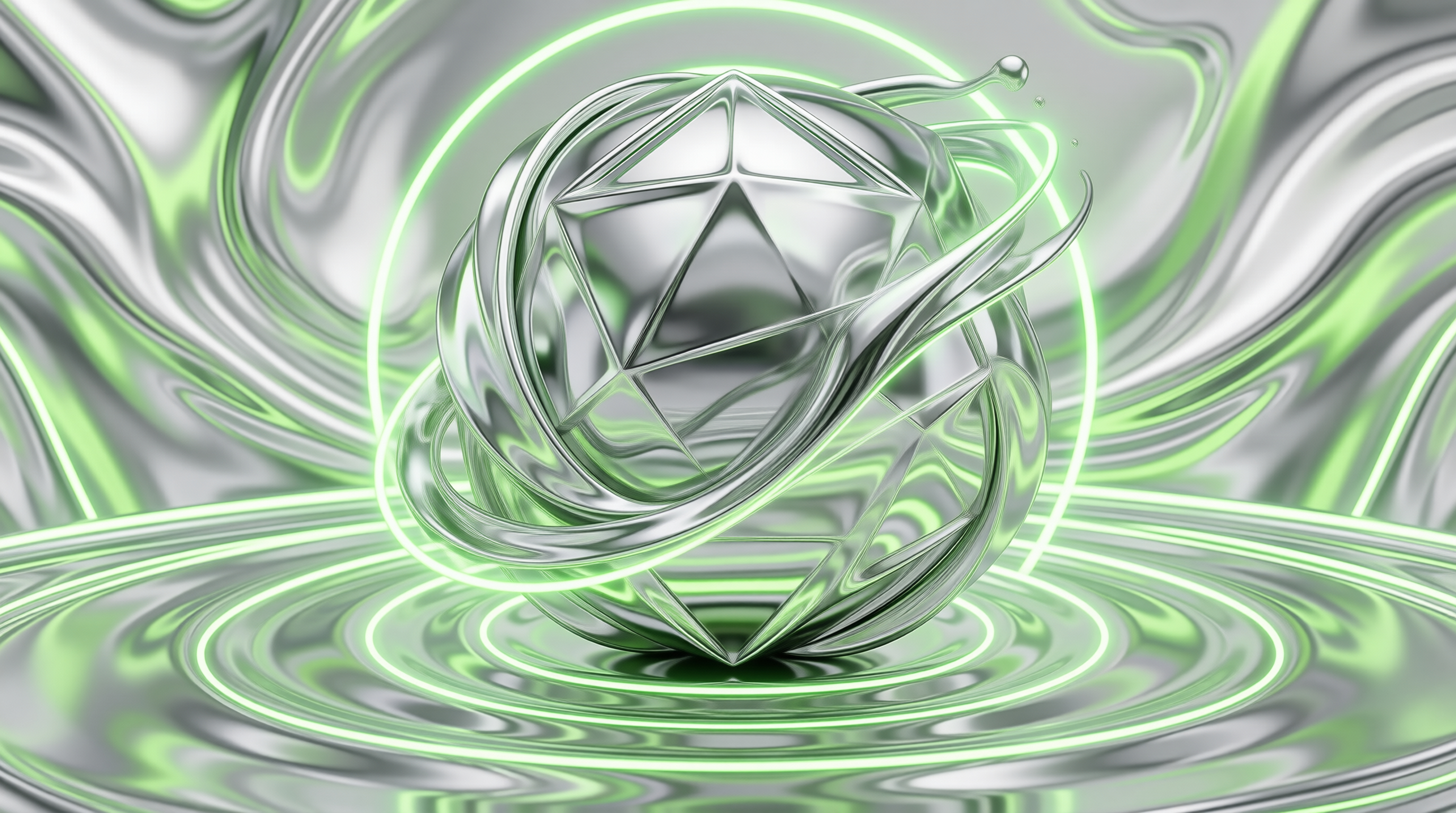 Futuristic Liquid Geometry