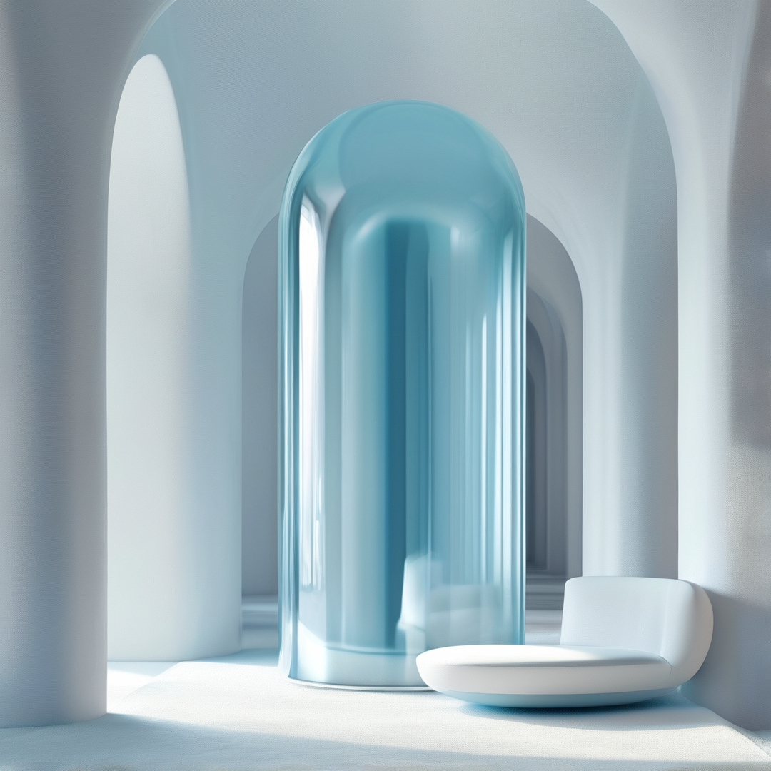 Serene Blue Interior