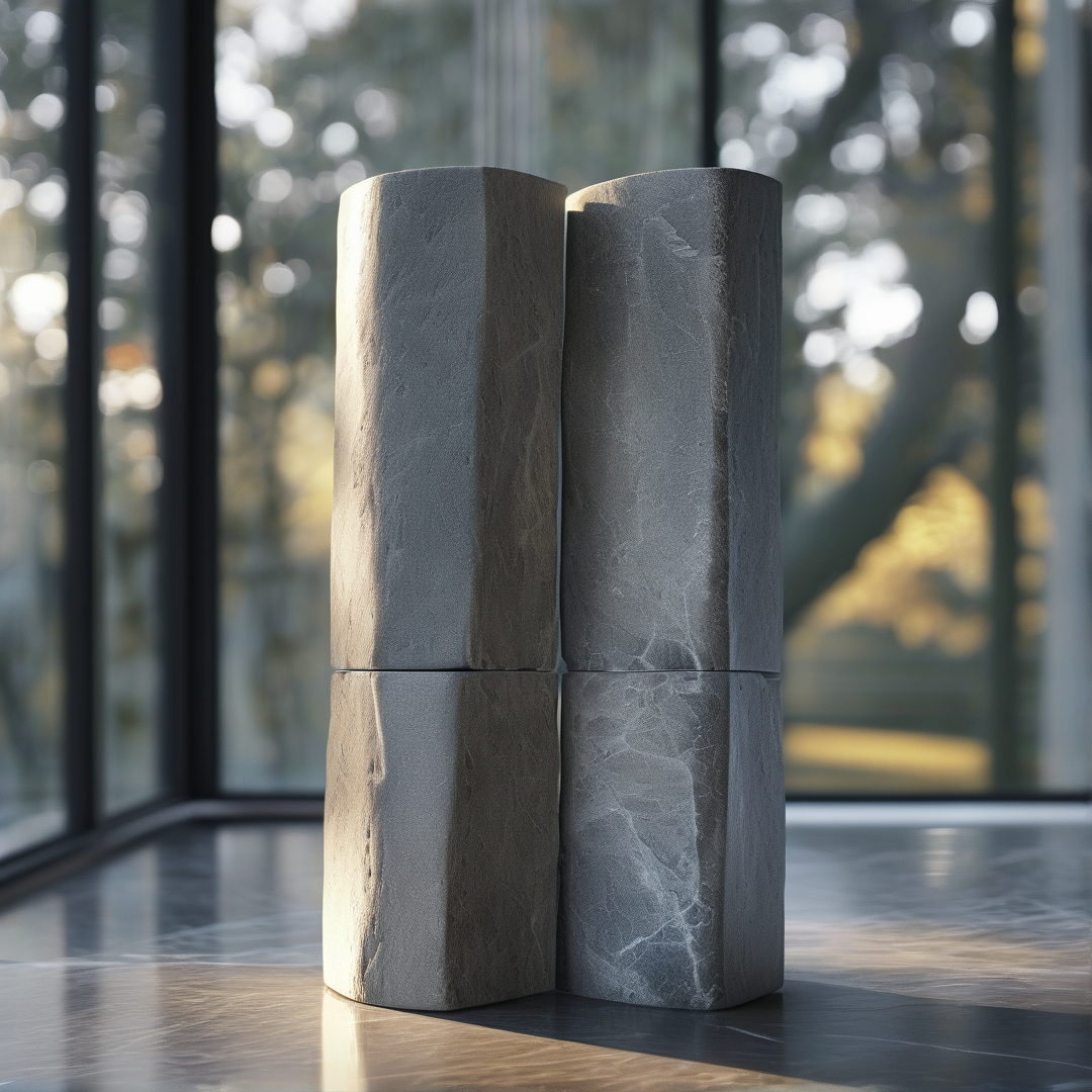 Stacked Concrete Cylinders