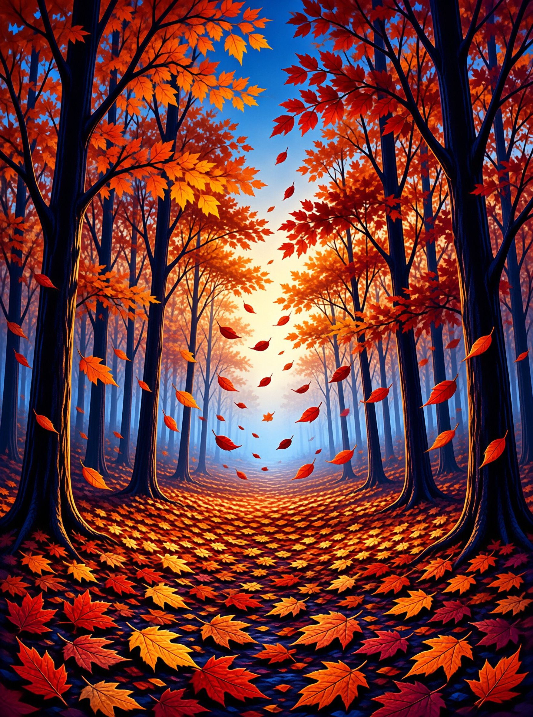 Autumn Forest Path