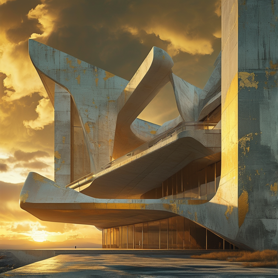 Sunset Concrete Architecture