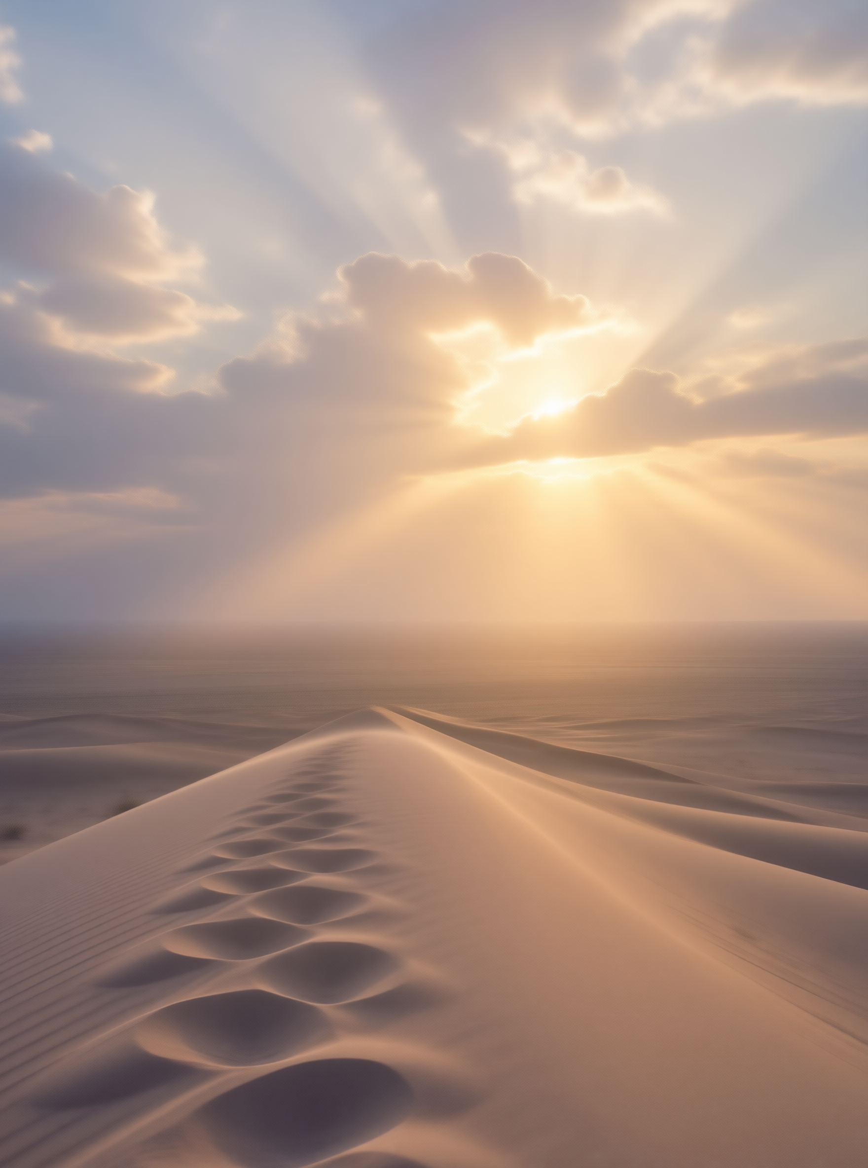 Desert Dunes at Golden Hour