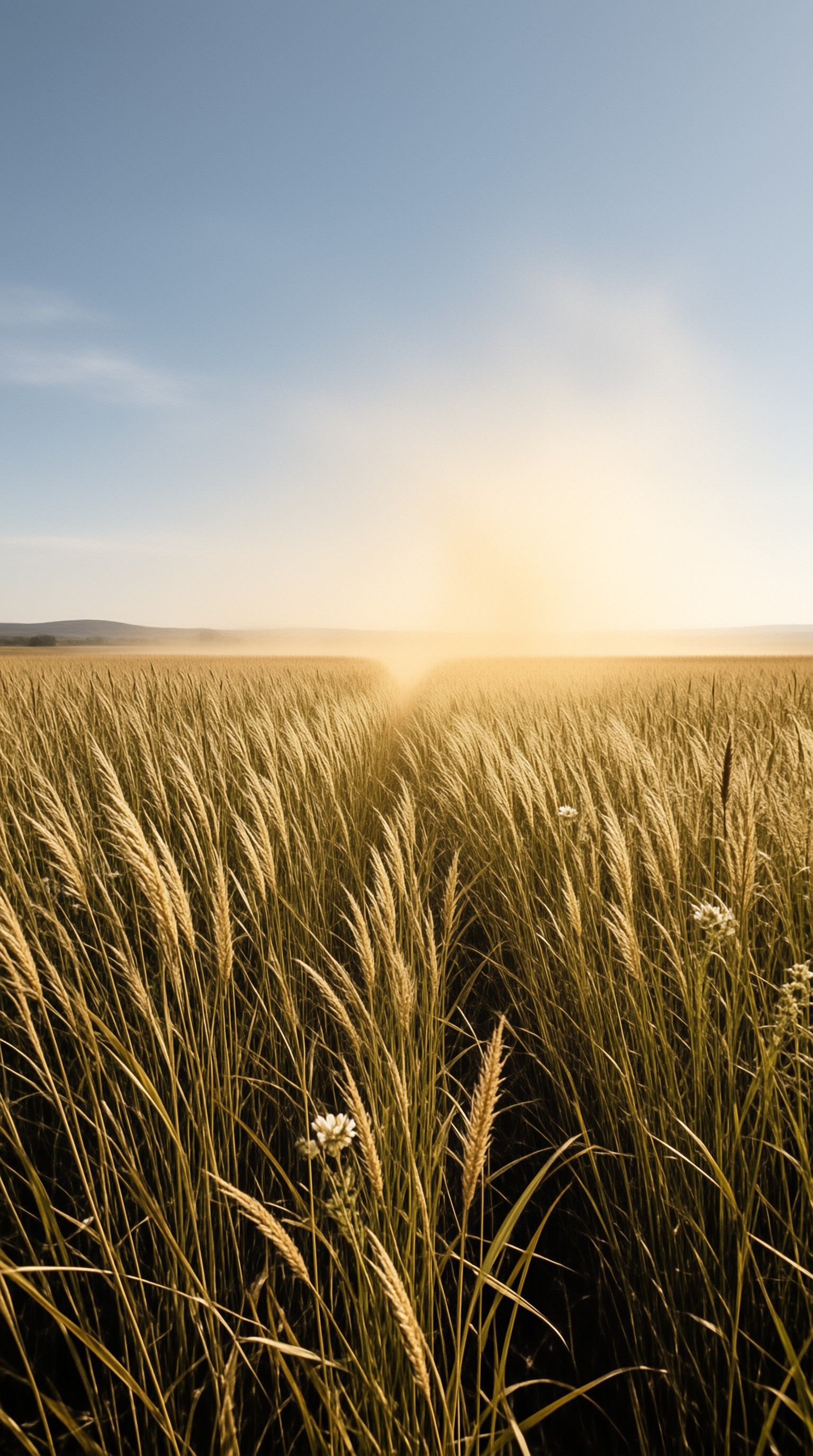 Golden Wheat Field at Sunrise