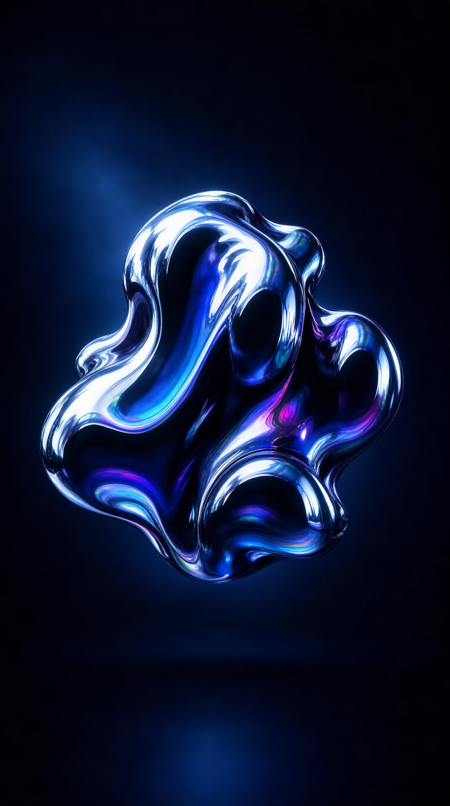 Liquid Metal Abstract Form
